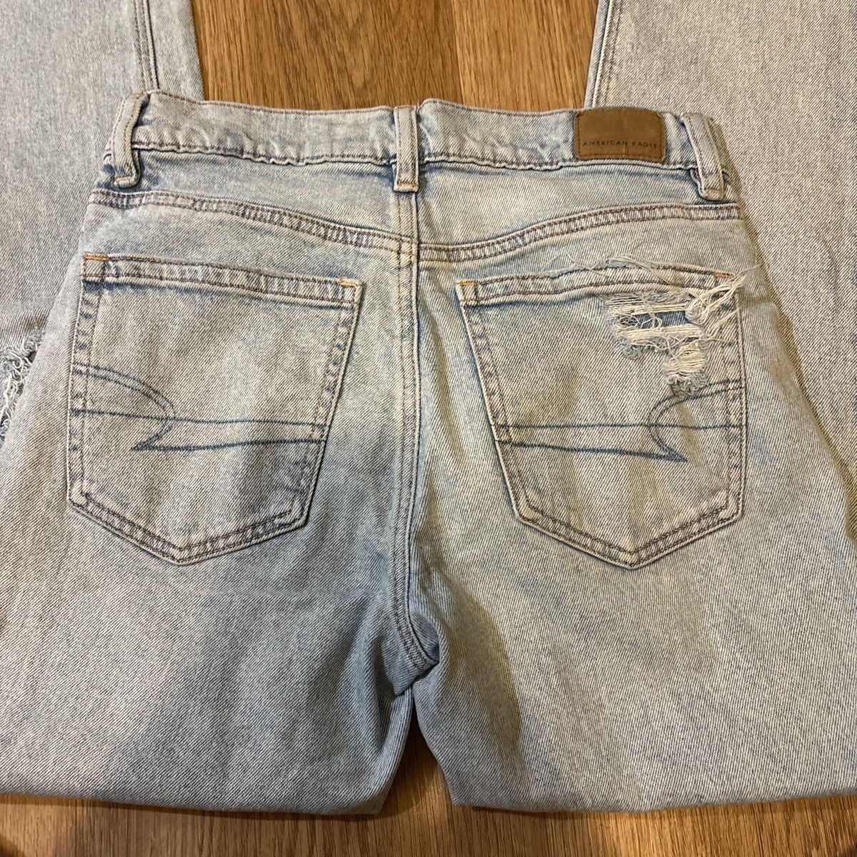 American Eagle Outfitters american eagle super high rise ankle straight Size 25" / US 0 / IT 36 - 4 Thumbnail