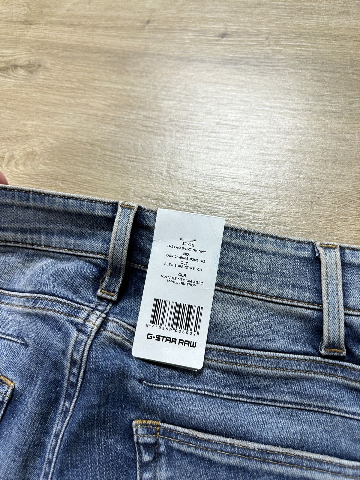 G-Star NEW🏷️ G-Star Raw D-Staq 5-PKT Skinny Denim Jeans Size US 29 - 11 Thumbnail