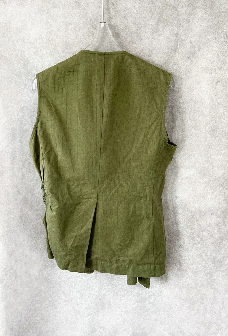 Comme des Garcons Comme Des Garcons Three-flower rose pinched waistcoat vest Size S / US 4 / IT 40 - 3 Thumbnail