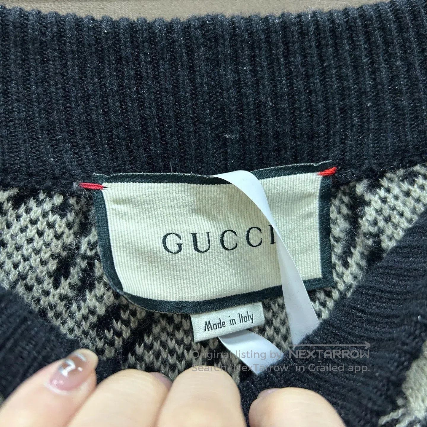Gucci Gucci Houndstooth Button Casual Pants. Size 33" - 3 Thumbnail