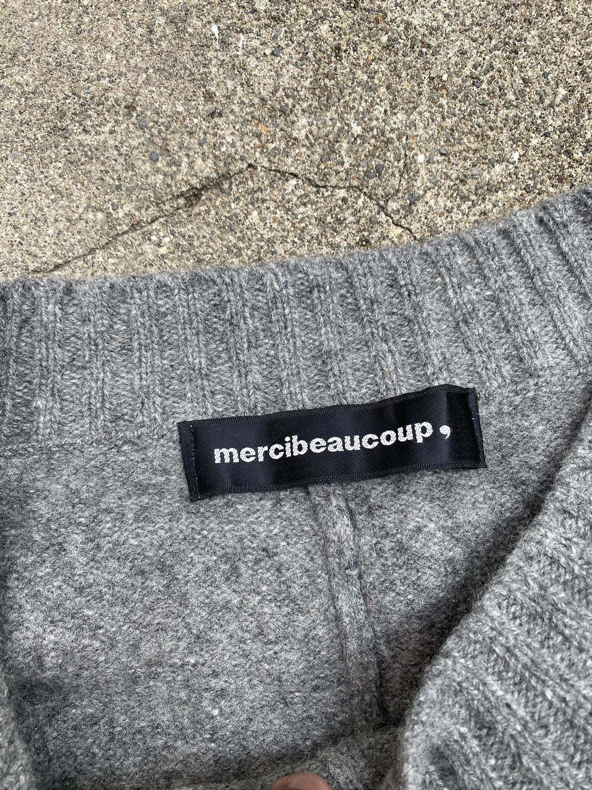 Issey Miyake × mercibeaucoup Mercibeaucoup by Issey Miyake- Wool/ Nylon Blend Dress Size L / US 10 / IT 46 - 13 Thumbnail