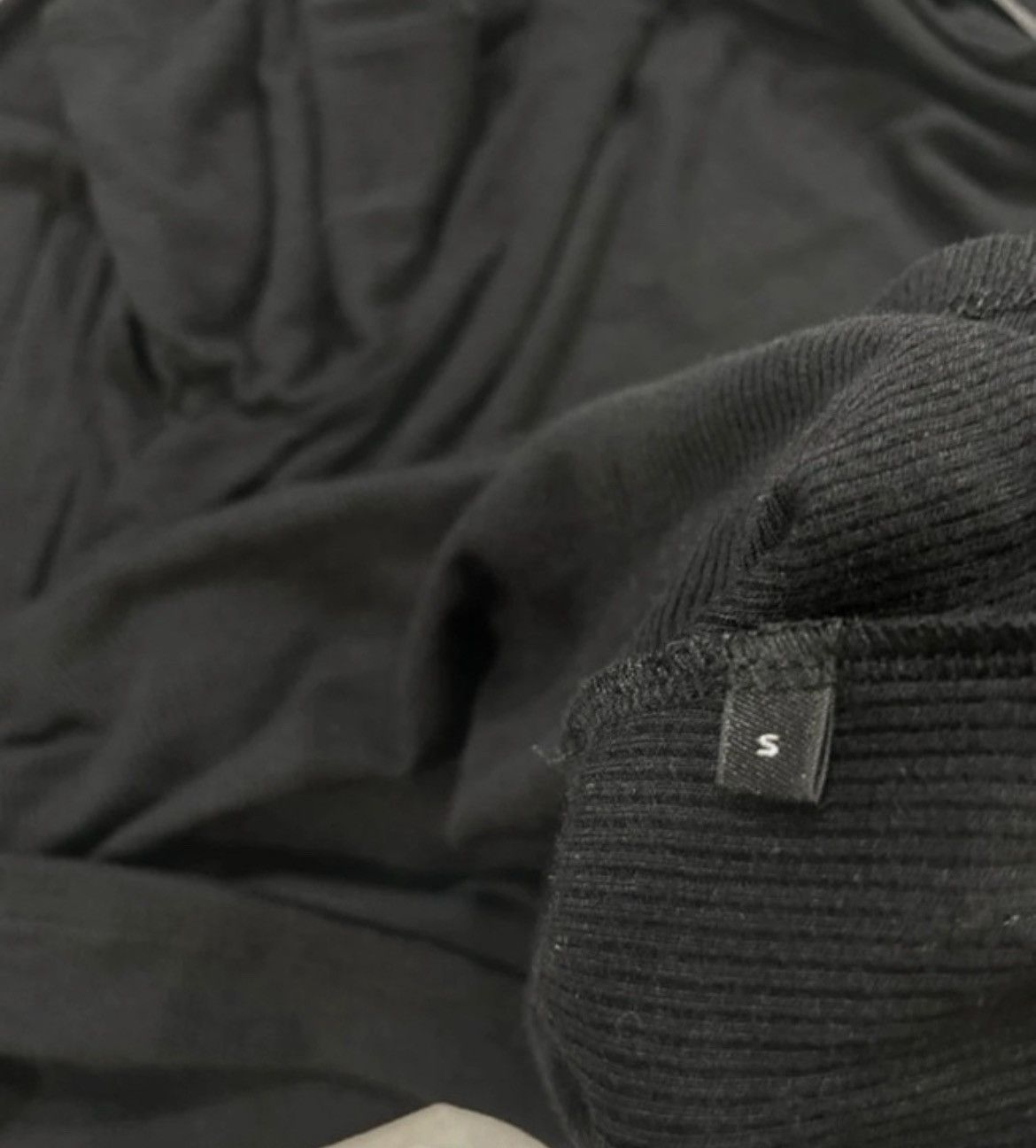 Helmut Lang 2000s Y2K vintage plain black Nomcore Helmut lang Turtleneck Size S / US 4 / IT 40 - 4 Thumbnail