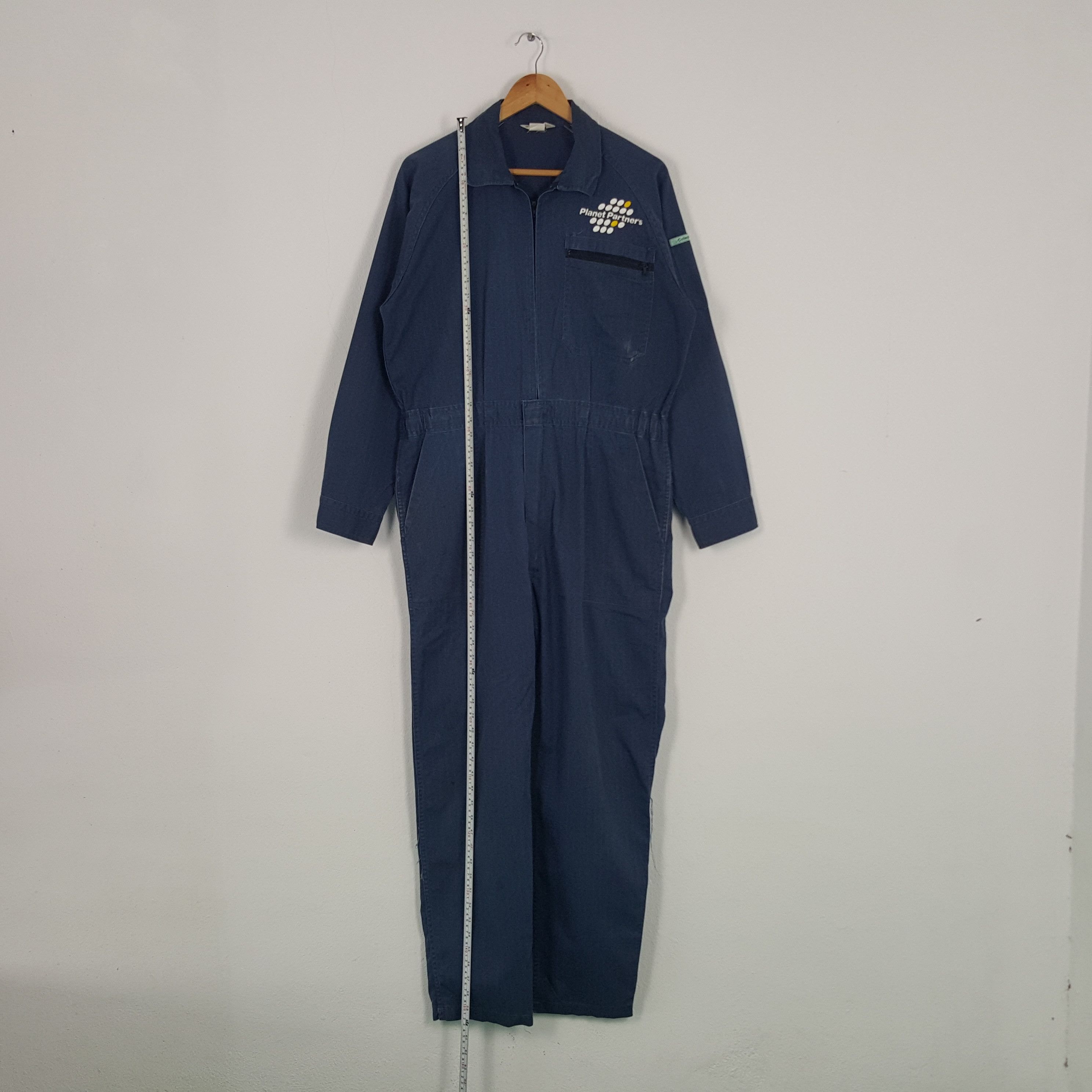 Japanese Brand × Vintage Vintage Planet Partner's Japanese Brand Coverall Jacket Size US L / EU 52-54 / 3 - 6 Thumbnail