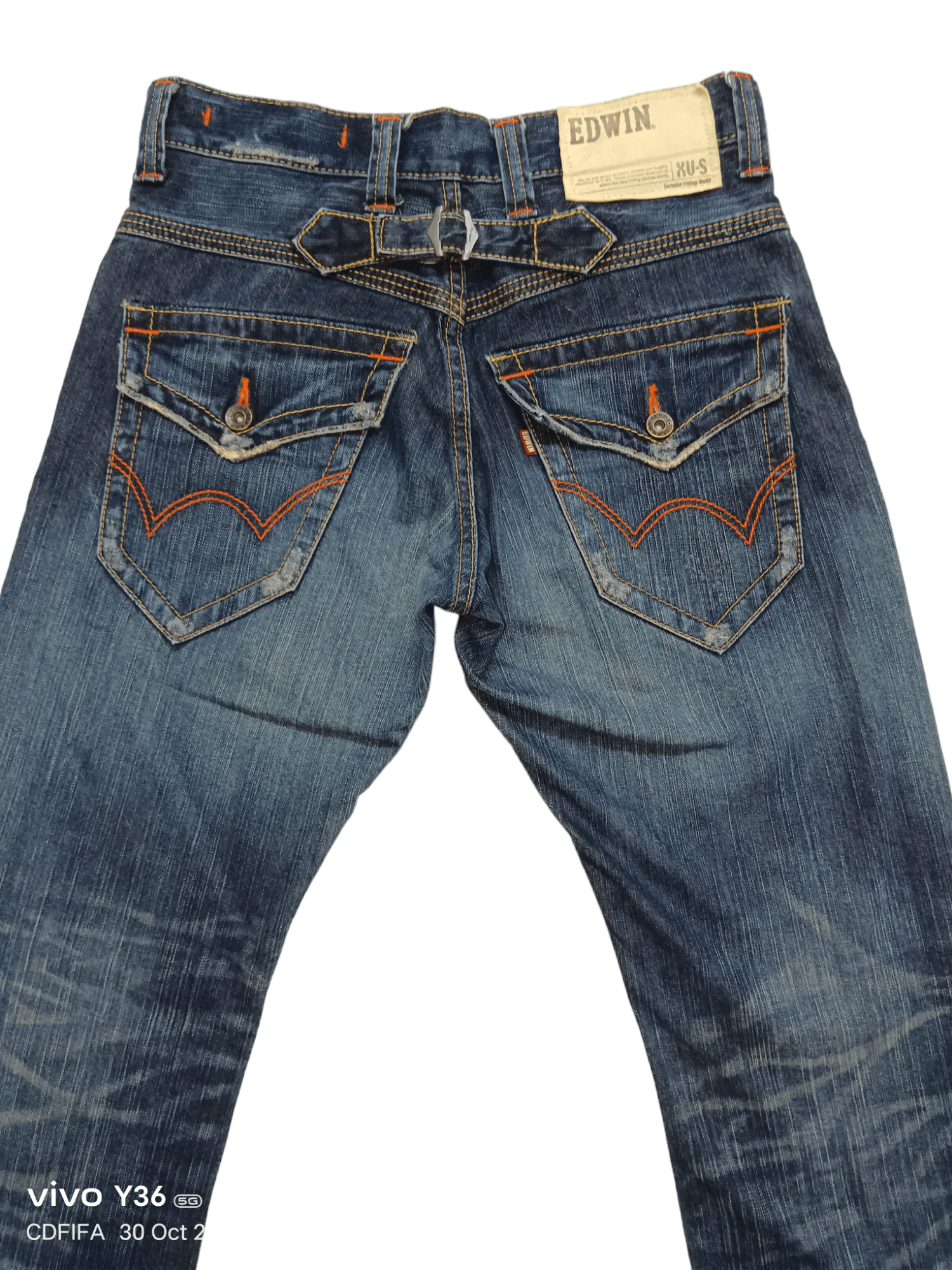 パンツ 1990s vintage EDWIN flare buggy denim パンツ 1990s vintage EDWIN flare buggy denim Edwin