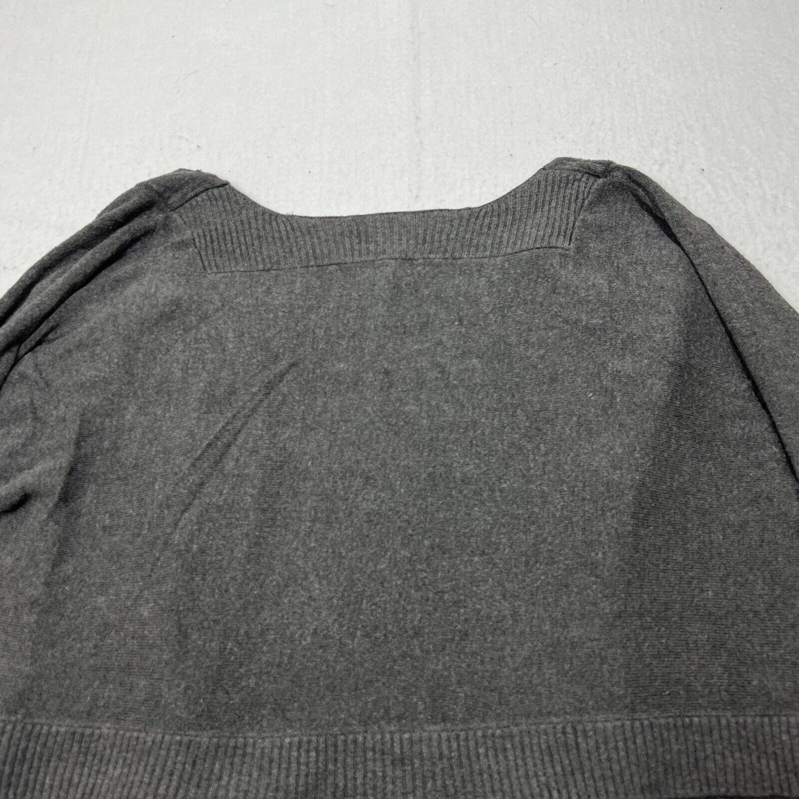 Eileen Fisher Eileen Fisher Gray Long Sleeve Cardigan Sweater Size L / US 10 / IT 46 - 11 Thumbnail