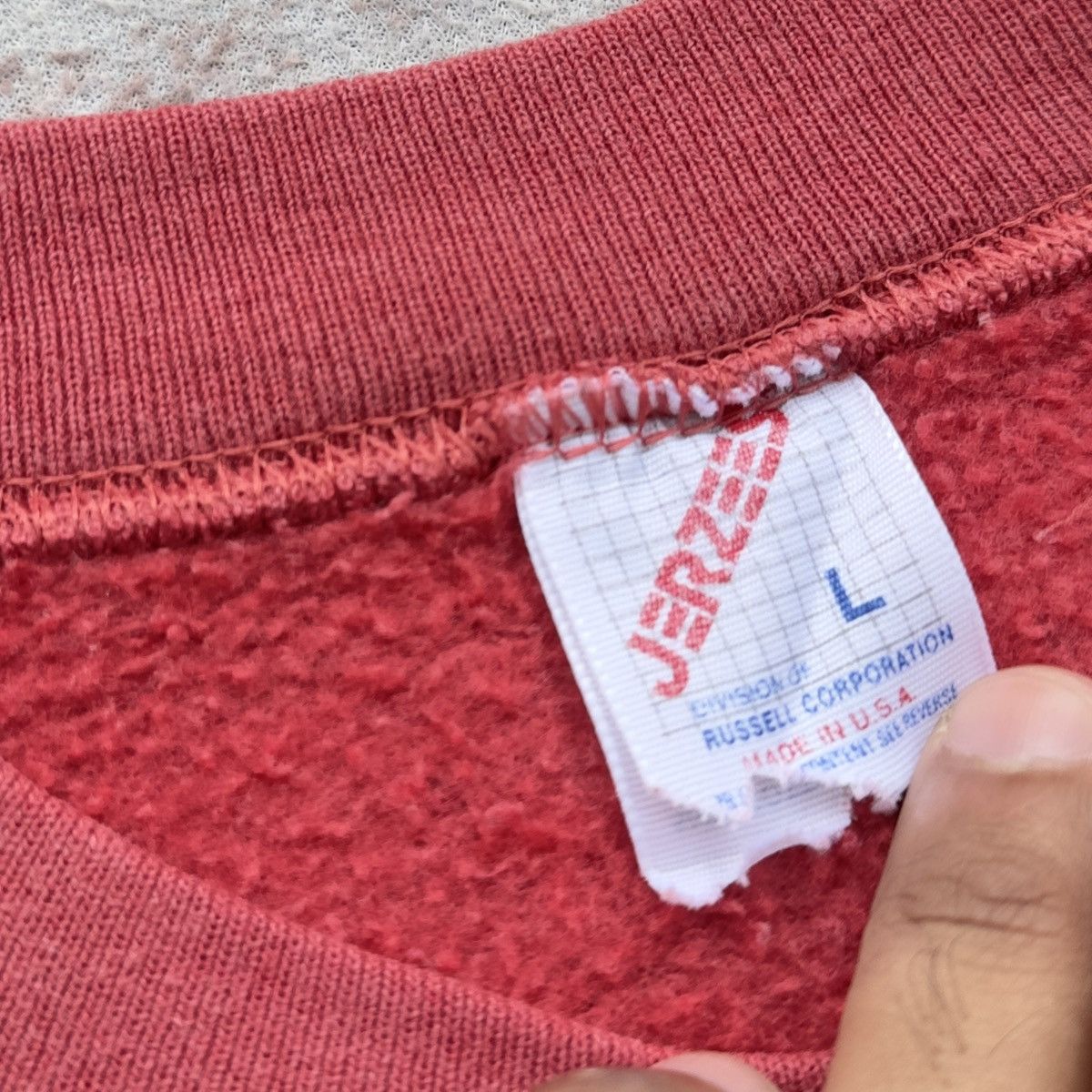 Jerzees VINTAGE COUNTRY CRAFTER BUNNY CRAFTS GRAPHIC SWEATSHIRT USA Size US L / EU 52-54 / 3 - 5 Thumbnail