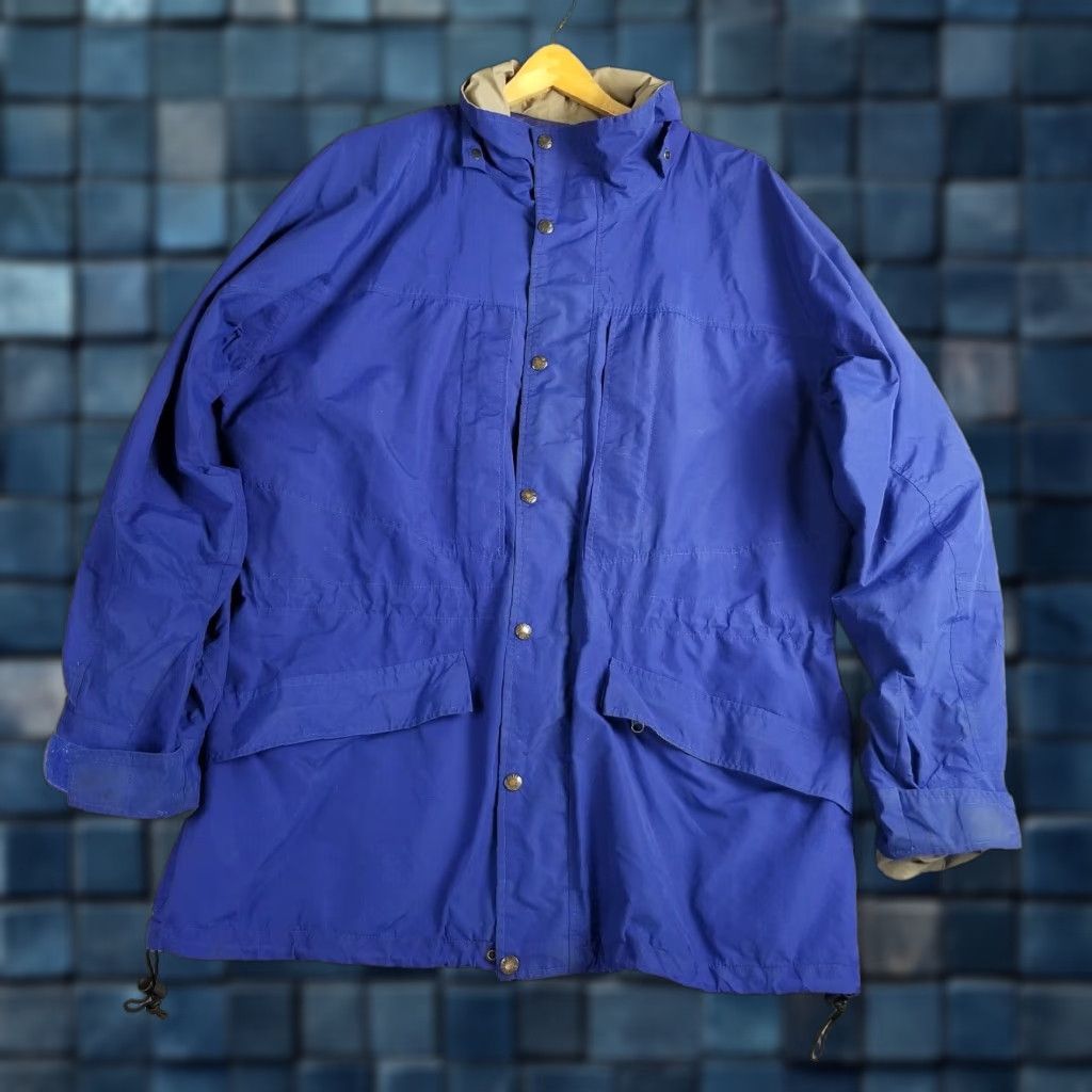 The North Face VINTAGE The North Face Mountain GORETEX Parka Jacket Men Large Blue 90s Outdoor Ski Hiking Retro Size US L / EU 52-54 / 3 - 1 Thumbnail
