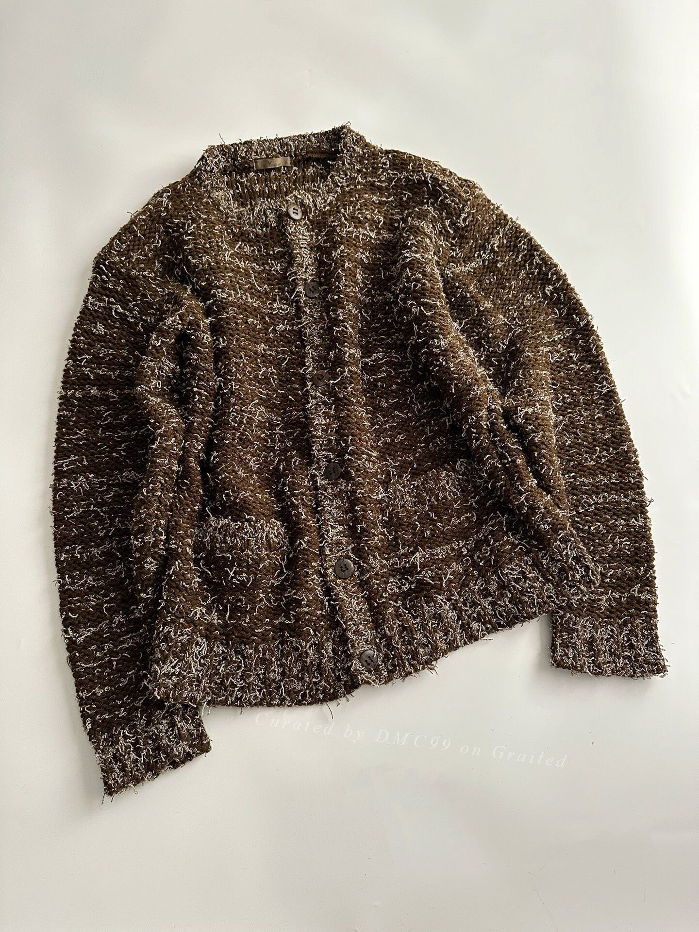 Yohji Yamamoto Y's for Men Snowflake Knit Cardigan Size US M / EU 48-50 / 2 - 1 Thumbnail
