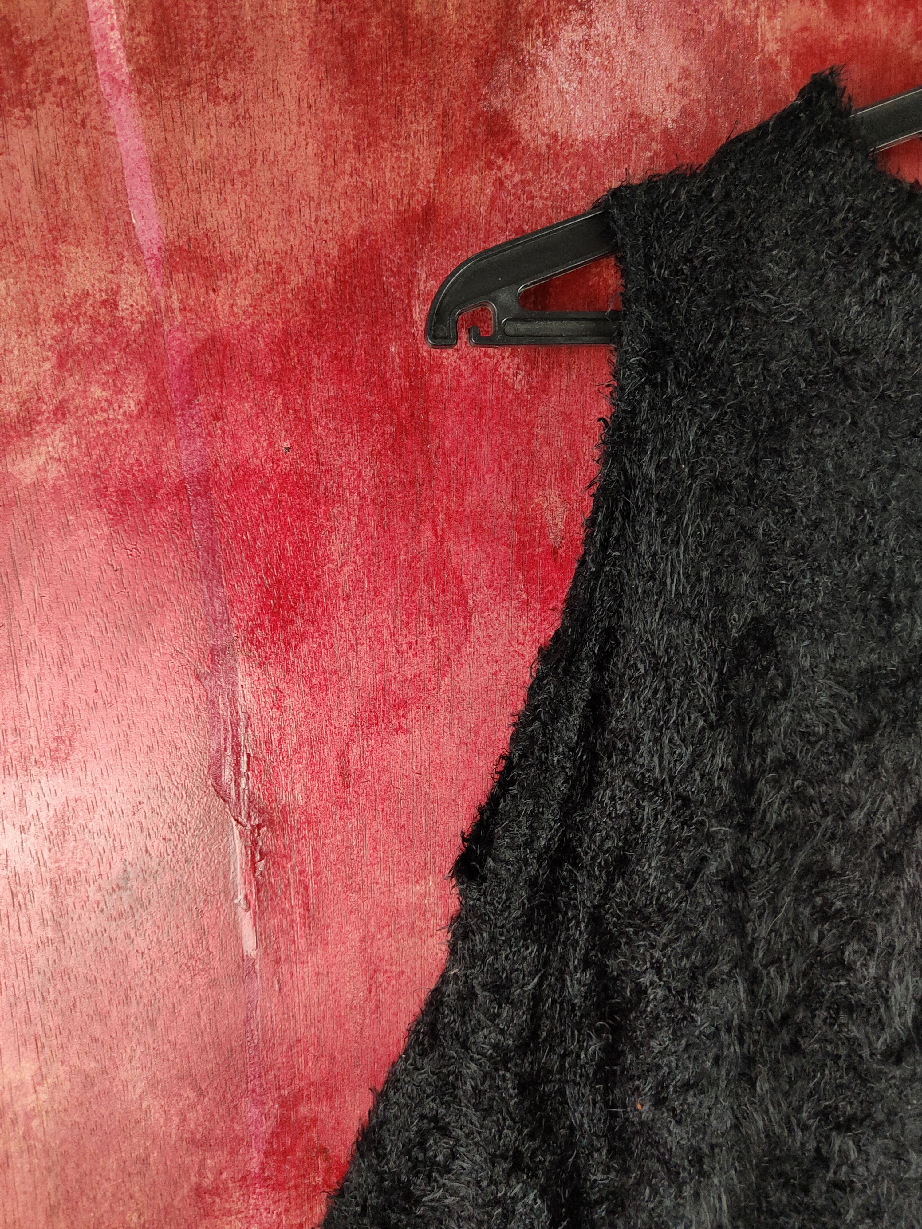 Japanese Brand × Vintage Spray Premium Black Fur Mohair Knitwear ❌ HOT STUFF Size M / US 6-8 / IT 42-44 - 4 Thumbnail