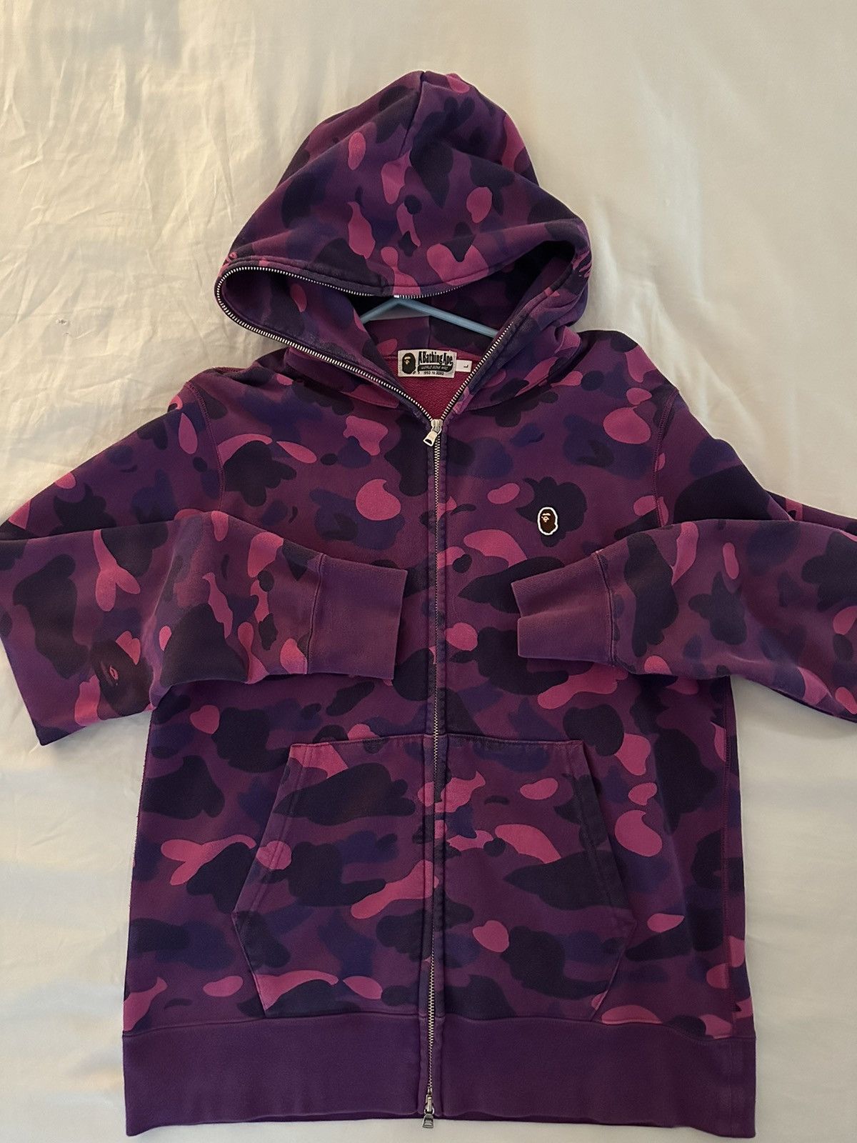 Bape Color Camo One Point Full Zip Hoodie Size US L / EU 52-54 / 3 - 1 Thumbnail