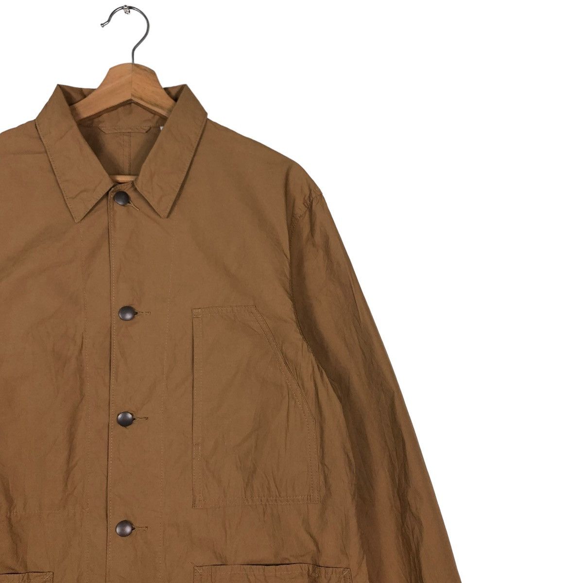 Japanese Brand 🔥VINTAGE DUCK CANVAS CHORE JACKET UNIQLO JAPAN ISSEY MIYAKE Size US L / EU 52-54 / 3 - 6 Thumbnail