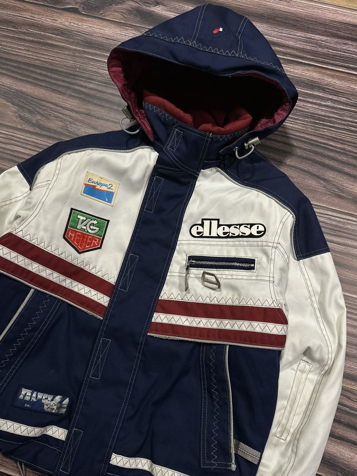 Ellesse Vintage Ski suit Ellesse Arctic Atom Size US M / EU 48-50 / 2 - 2 Thumbnail