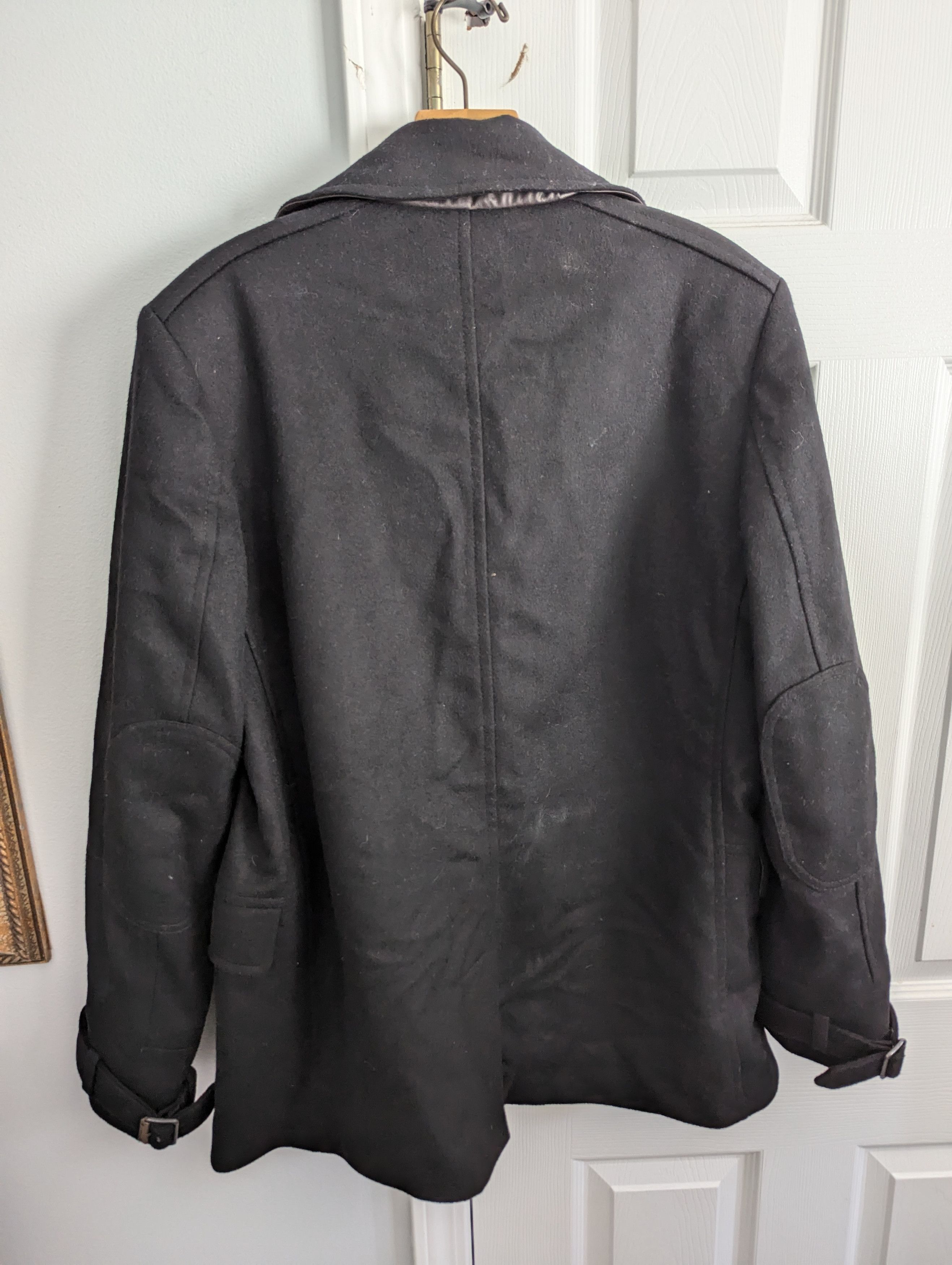 Ted Baker Ted Baker Black Pea Coat Size 3/M Size US M / EU 48-50 / 2 - 2 Thumbnail