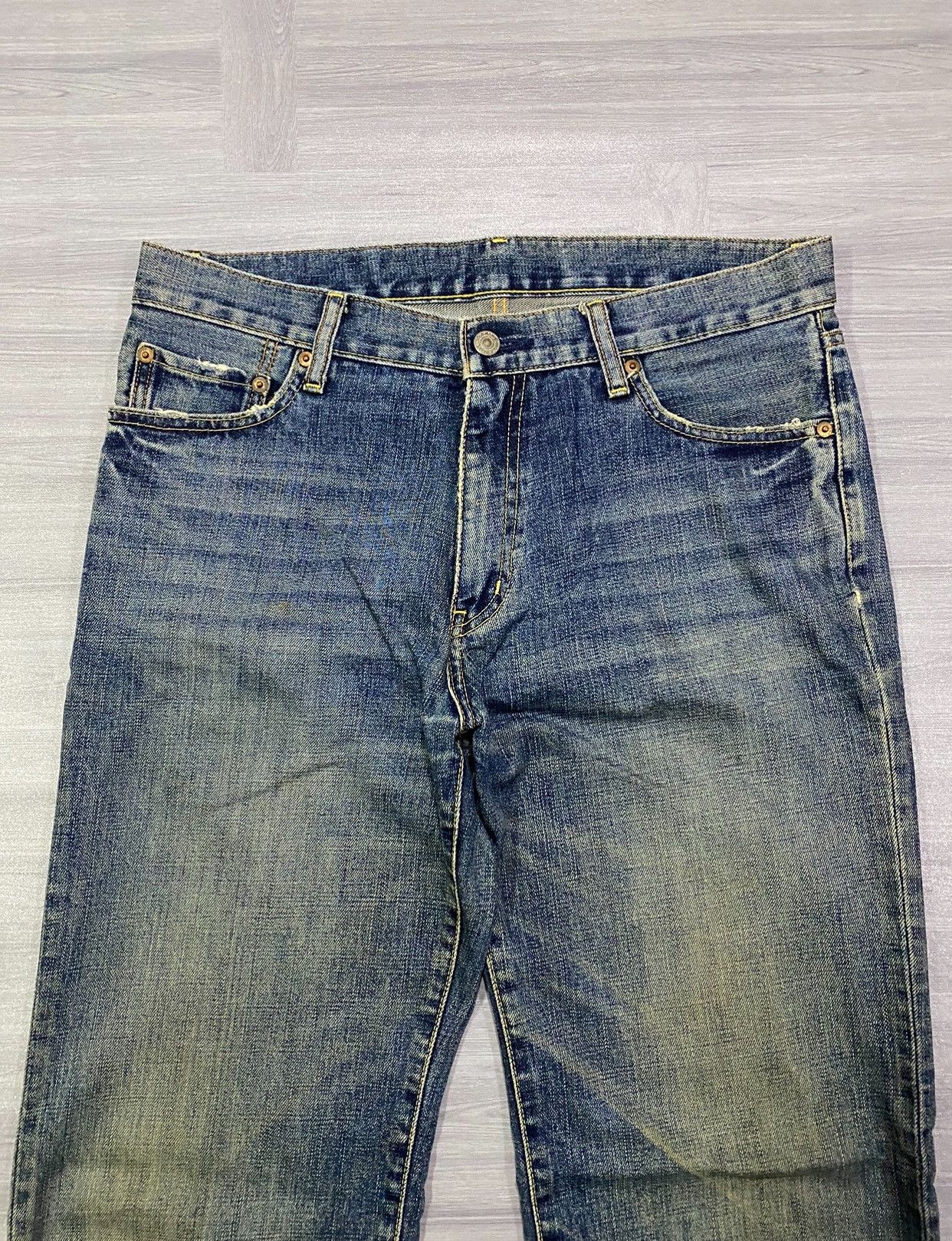 Uniqlo Vintage Uniqlo S-002 Jeans Denim Size US 35 - 2 Thumbnail
