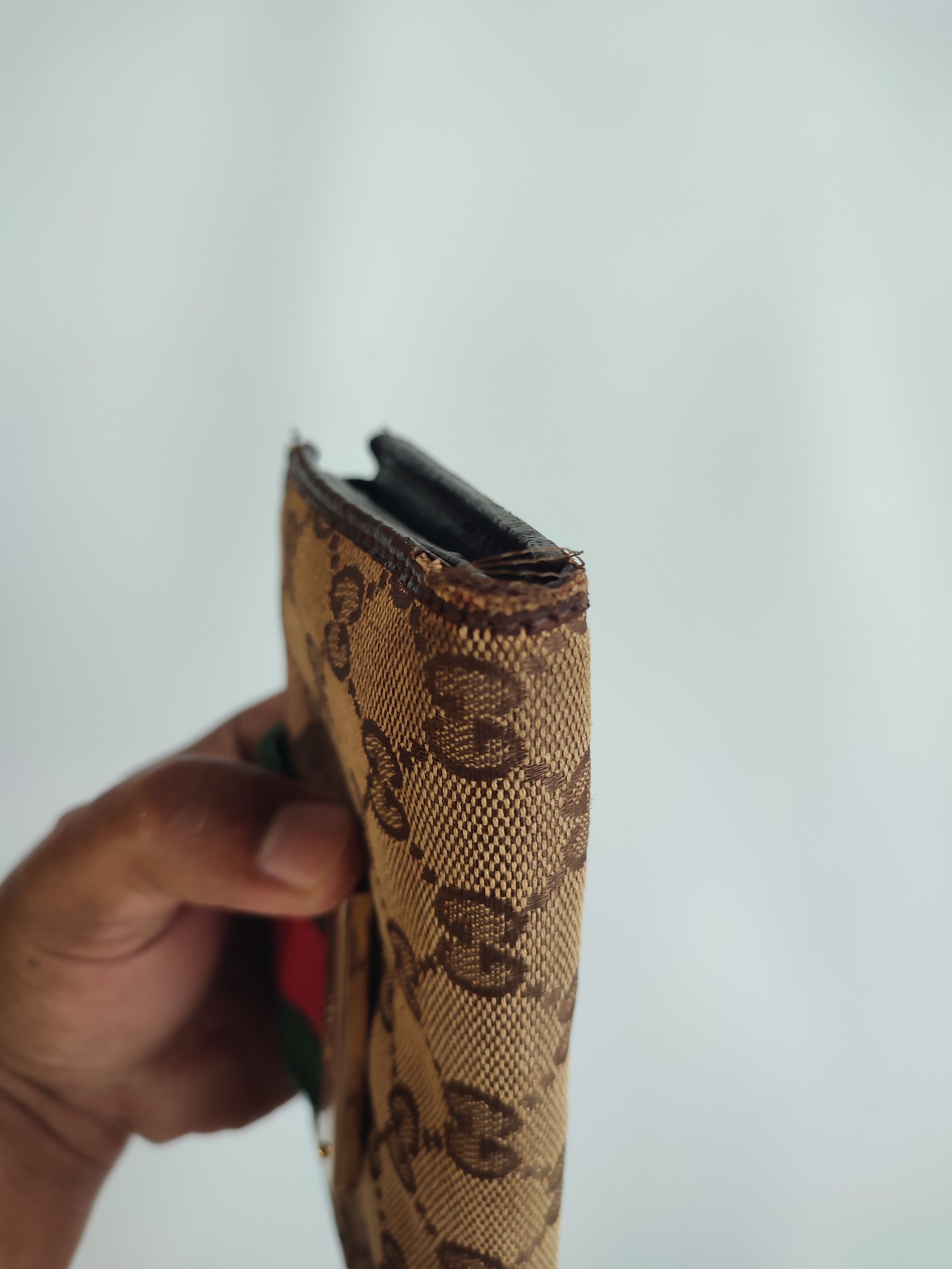 Gucci Auth Gucci GG Canvas Wallet Size ONE SIZE - 6 Thumbnail