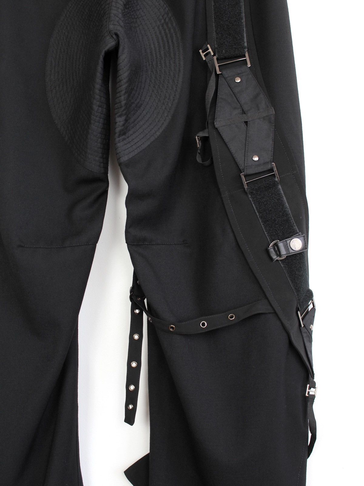 Vintage GX-2 Paris Designer Parachute Bondage Strap Pants Size 32" / US 10 / IT 46 - 6 Thumbnail