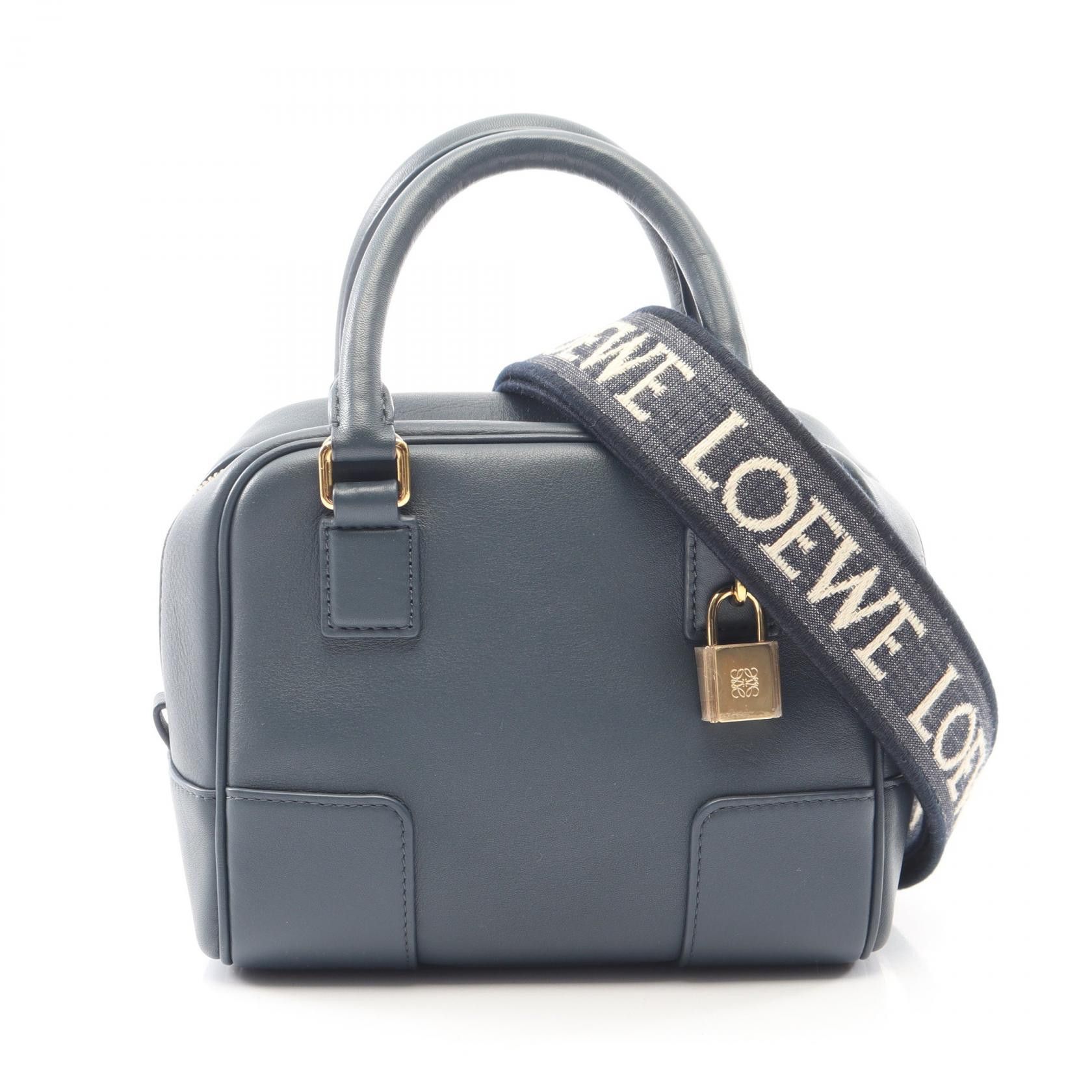 Loewe Loewe Loewe Amazona 16 Square Leather Handbag Leather Handbag DUTY FREE for USA Size ONE SIZE - 1 Thumbnail