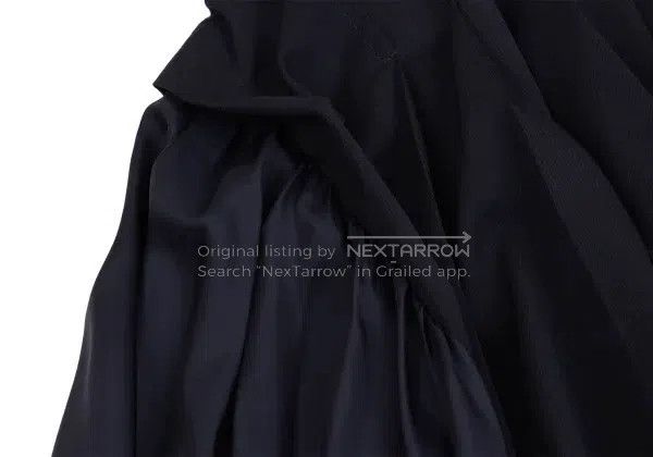 Comme des Garcons Comme Des Garcons size M Navy Blue Vintage Pleated Half Sk Size 23" - 7 Thumbnail