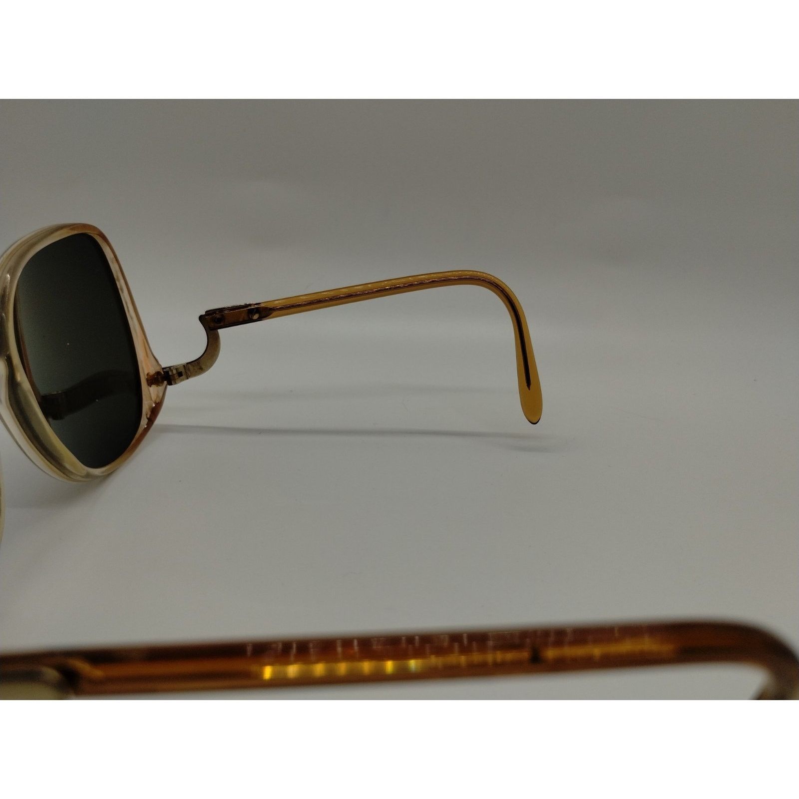 Vintage Vintage Luxottica Sunglass Frames 1303 - Parfait Peach Size ONE SIZE - 8 Thumbnail