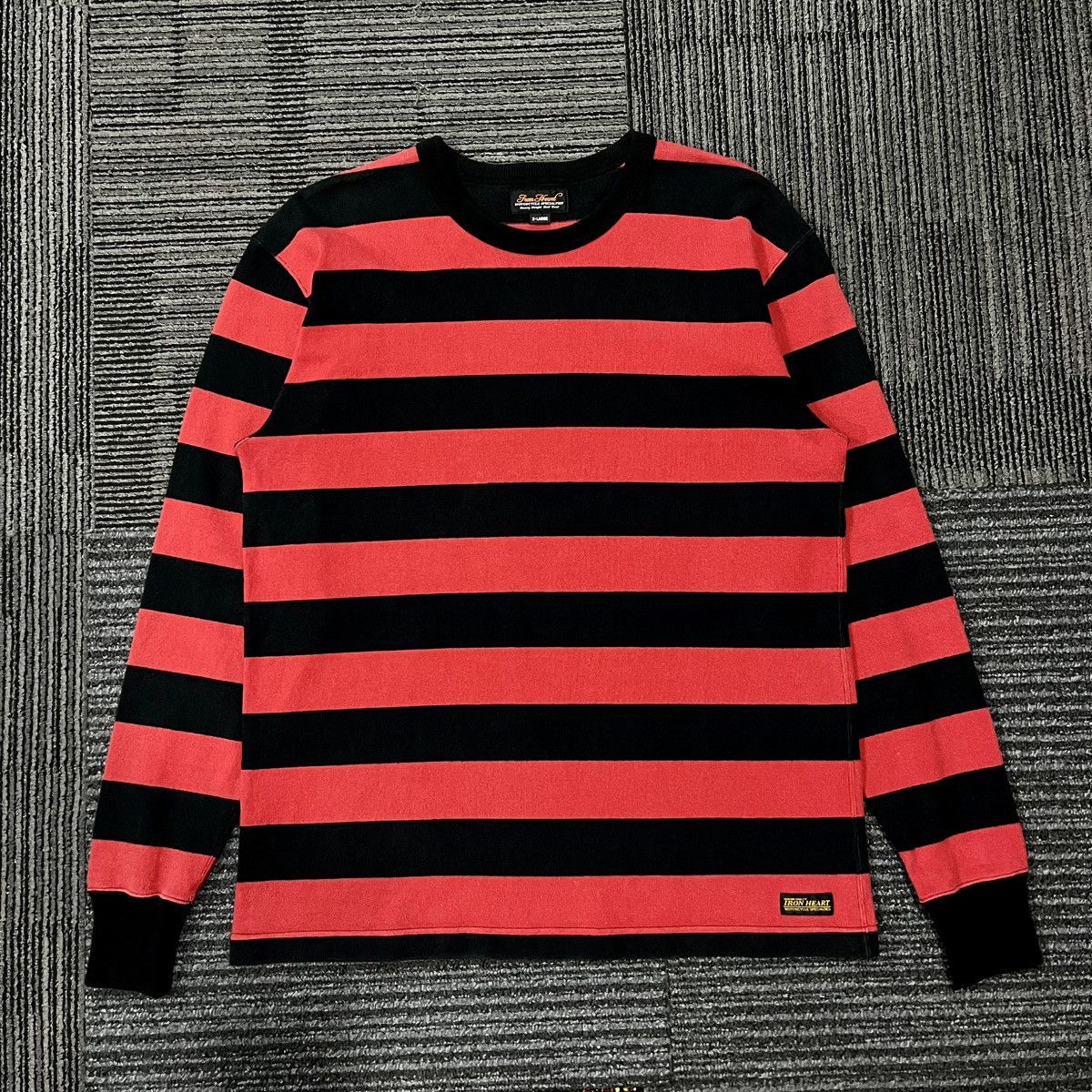 Iron Heart Iron Heart 11oz Cotton Heavyweight Knit Longsleeve Size US XL / EU 56 / 4 - 1 Thumbnail