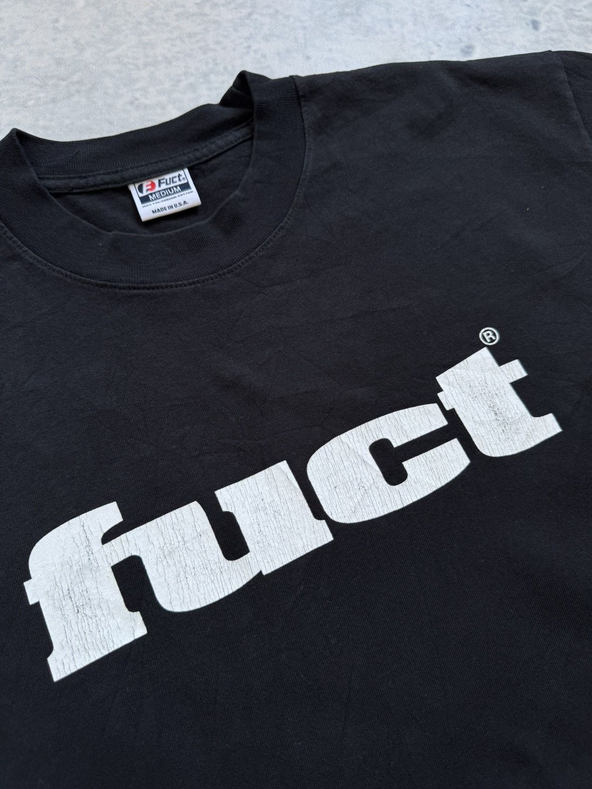 FUCT FUCT skateboarding vintage USA tee Size US M / EU 48-50 / 2 - 2 Thumbnail