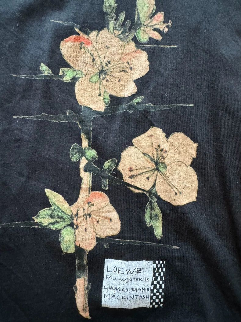 Loewe LOEWE Floral printed short sleeve T-shirt Size M / US 6-8 / IT 42-44 - 2 Thumbnail