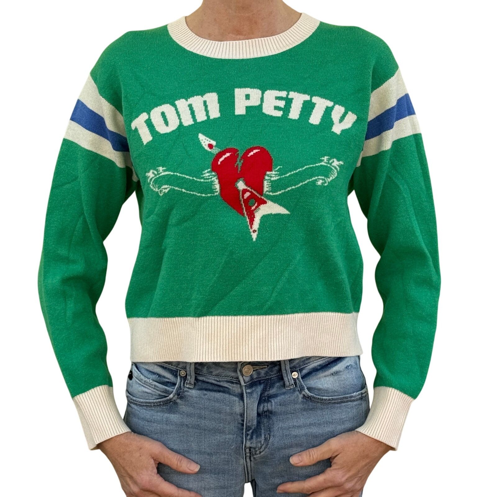 Other TOM PETTY & THE HEARTBREAKERS Damn the Torpedoes Sweater Size L / US 10 / IT 46 - 1 Thumbnail
