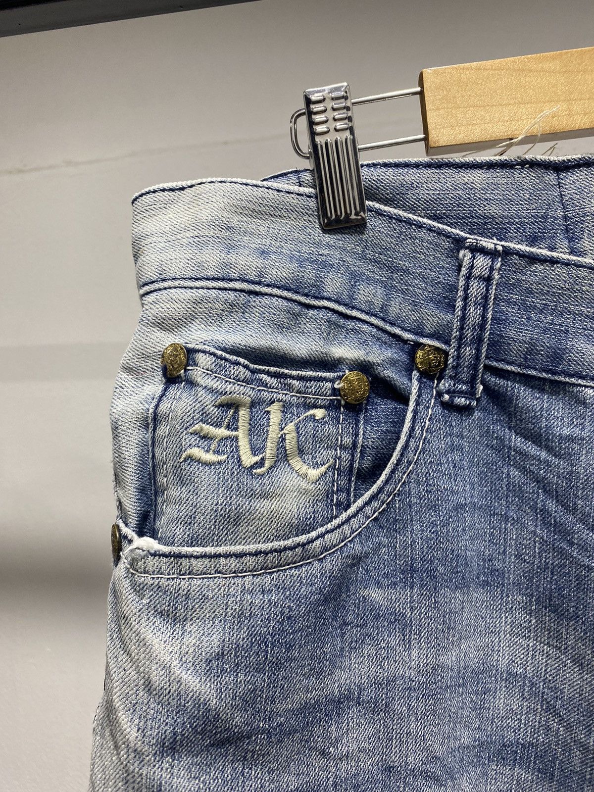 Hysteric Glamour × Japanese Brand × Le Grande Bleu (L.G.B.) ❌FINAL DROP❌ AK Embroidery Jeans Punk Designer Dragon Lgb Size US 34 / EU 50 - 13 Thumbnail
