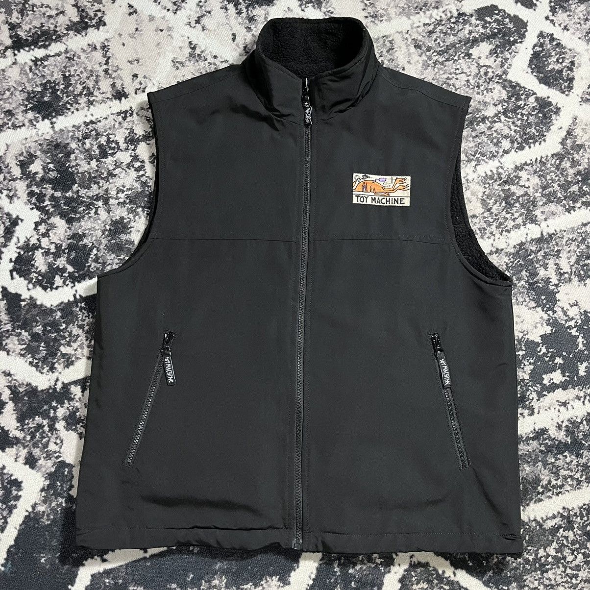 Supreme × Toy Machine Supreme x Toy Machine Leather Vest | Grailed