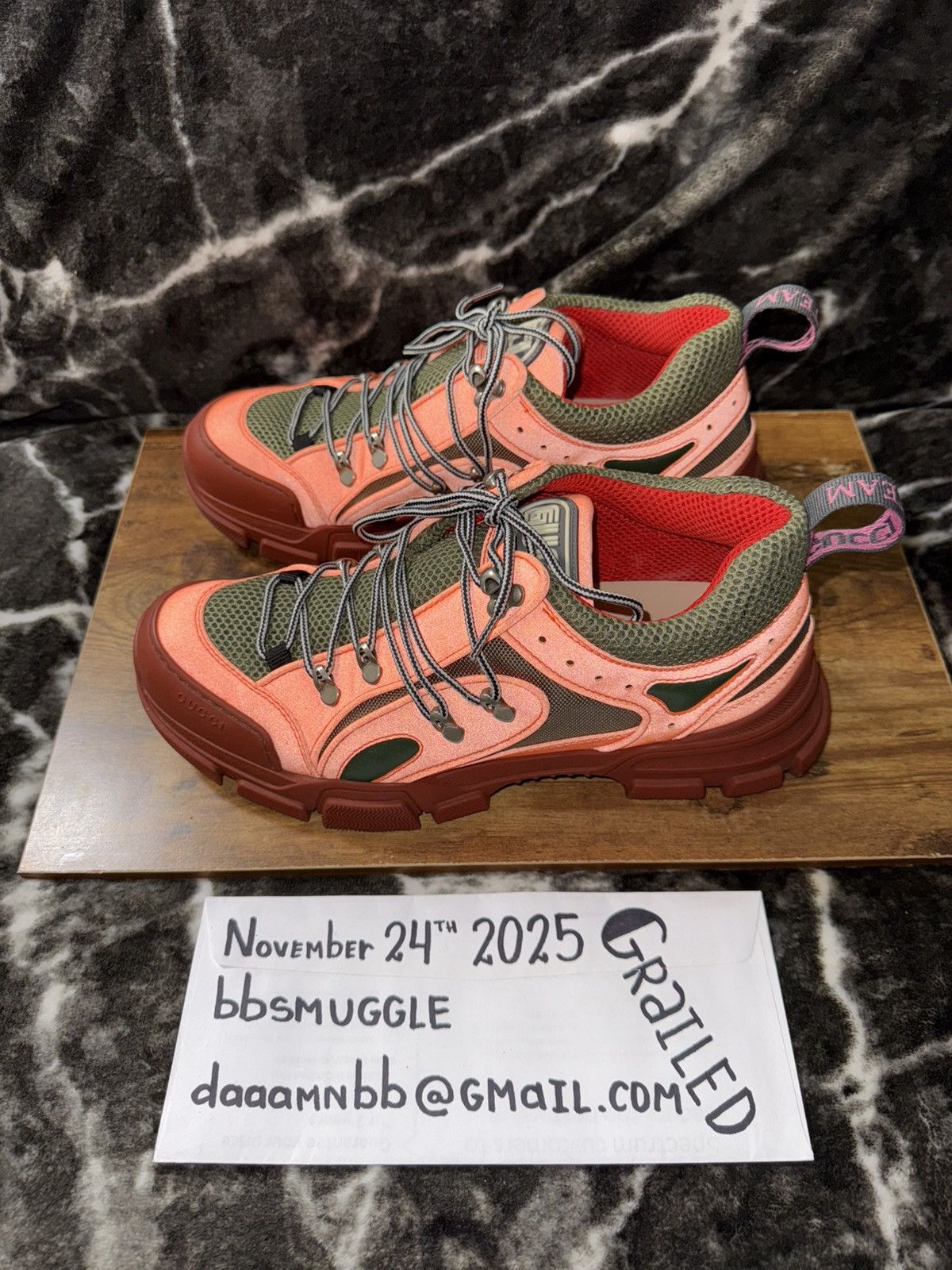 Gucci Gucci Flashtrek Reflective Orange Size10 Size US 10 / EU 43 - 1 Thumbnail