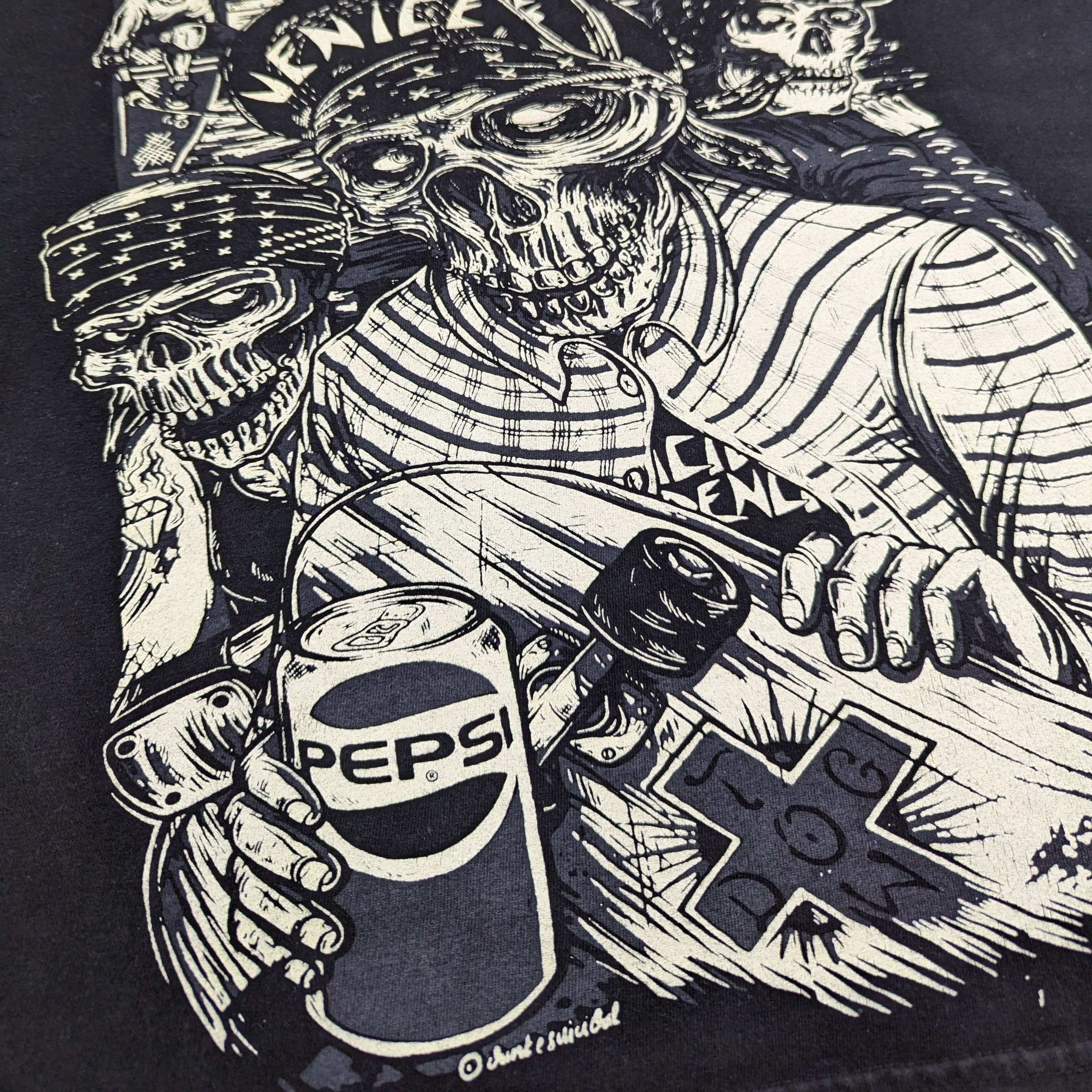 Band Tees × Vintage Vintage Suicidal Tendencies Zorlac Pushead Pepsi Tank Top Size US XL / EU 56 / 4 - 2 Thumbnail