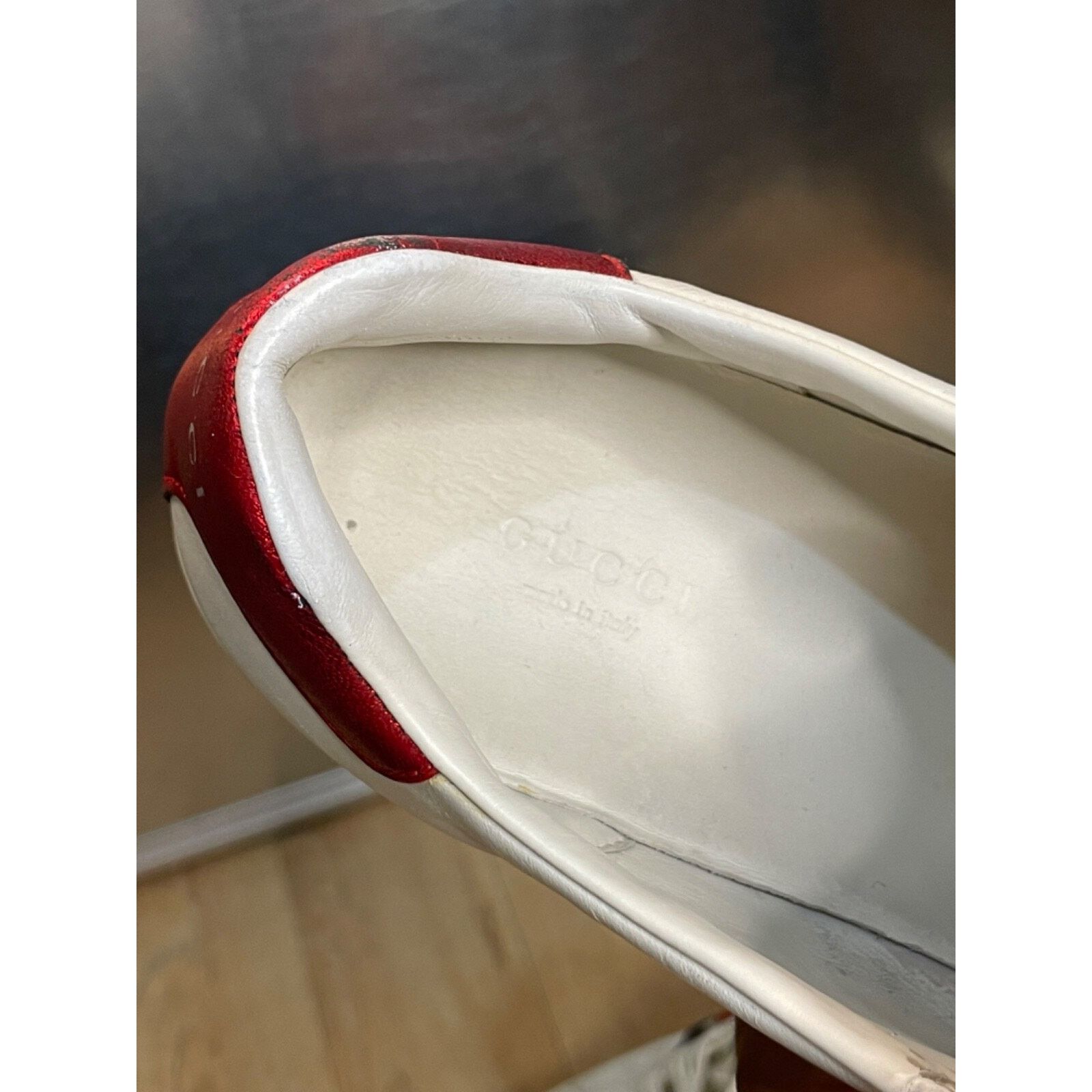 Gucci Gucci Ace Sneakers Low-Top Trainers shoes leather womens Size US 8.5 / IT 38.5 - 17 Thumbnail