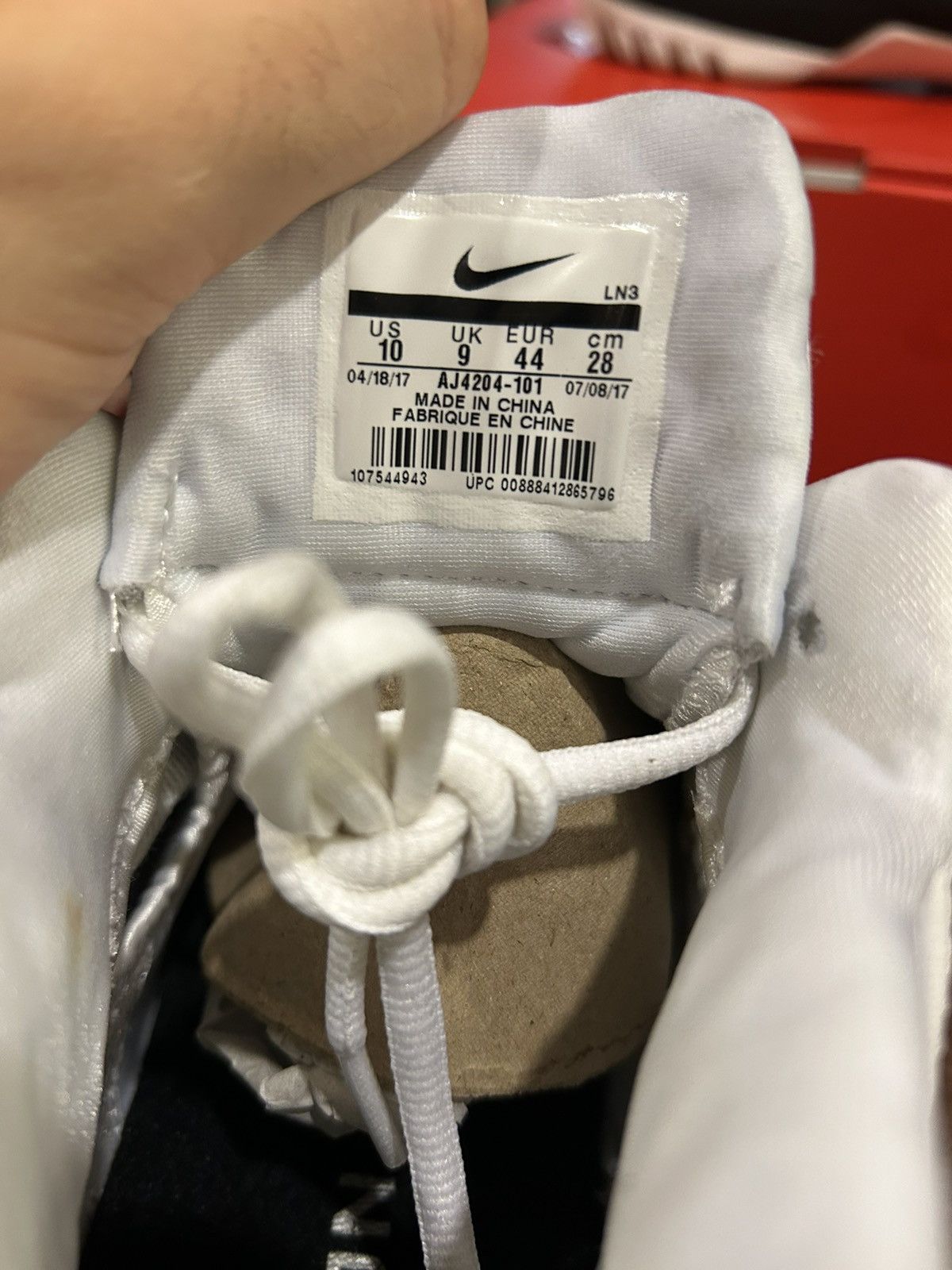 Nike Nike Air Zoom Generation ‘White Black Retro’ Size US 10 / EU 43 - 8 Thumbnail