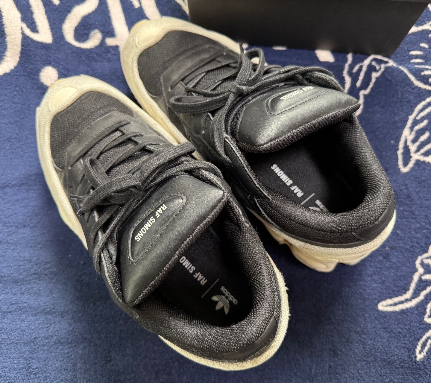 Adidas Raf Simons Ozweego 3 Cream Black