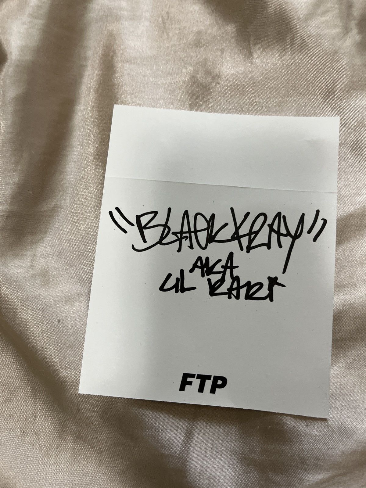 Fuck The Population FTP BLACK KRAY STICKER OFFICIAL FUCKTHEPOPULATION Size ONE SIZE - 2 Thumbnail