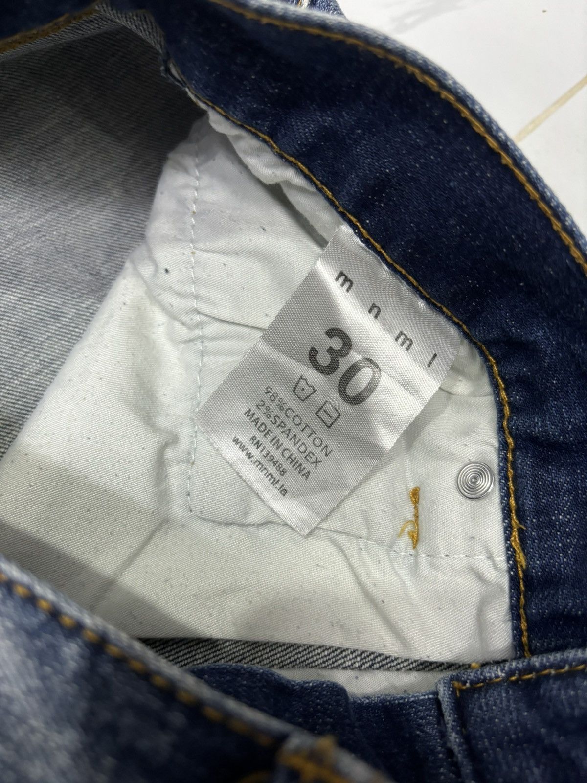 MNML AMIRI Style Biker Pants MNML Distressed Denim Jeans Size US 32 / EU 48 - 10 Thumbnail