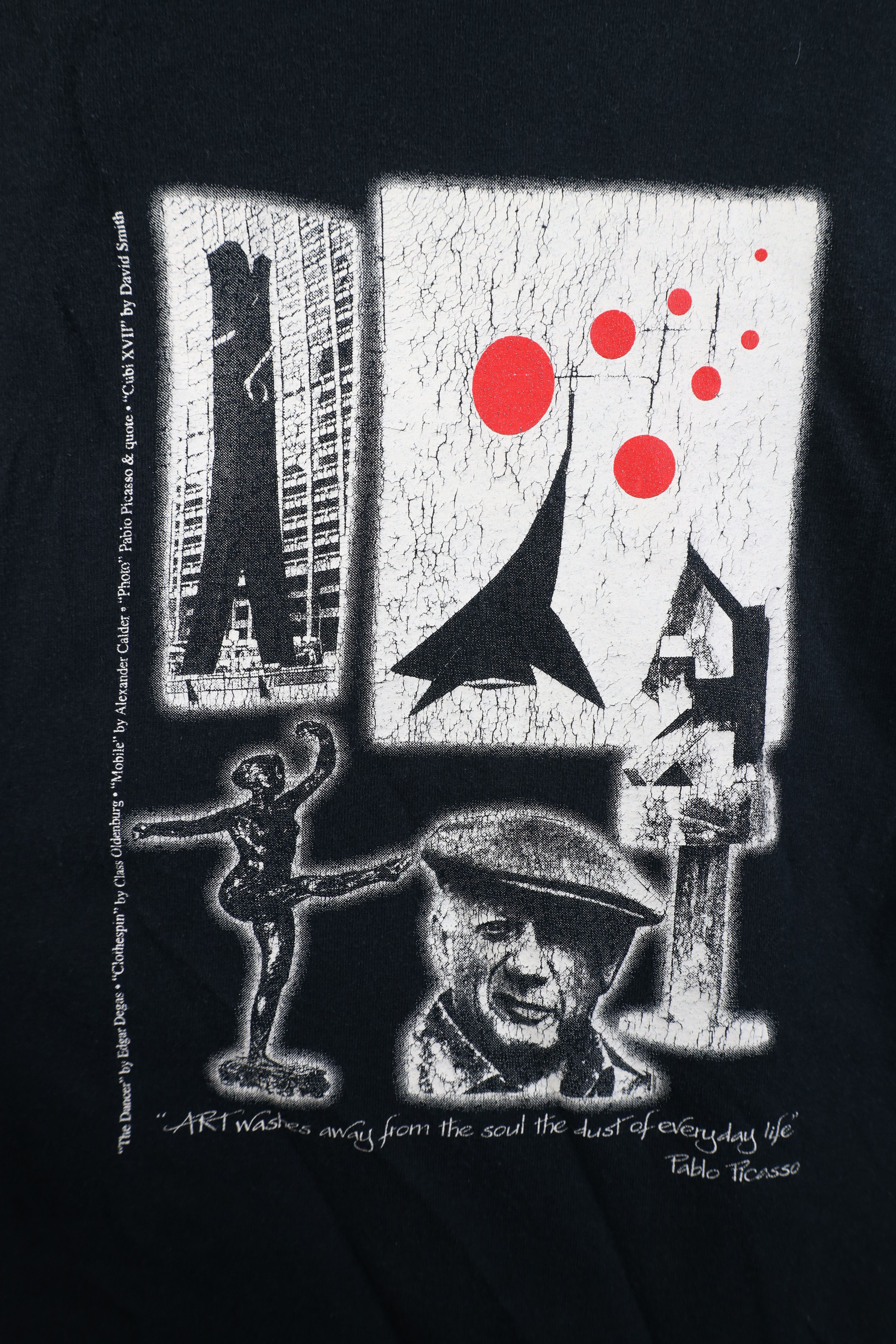 Vintage Vintage Y2K Streetwear Art Pablo Picasso Roder Degas T-Shirt Size US L / EU 52-54 / 3 - 11 Thumbnail