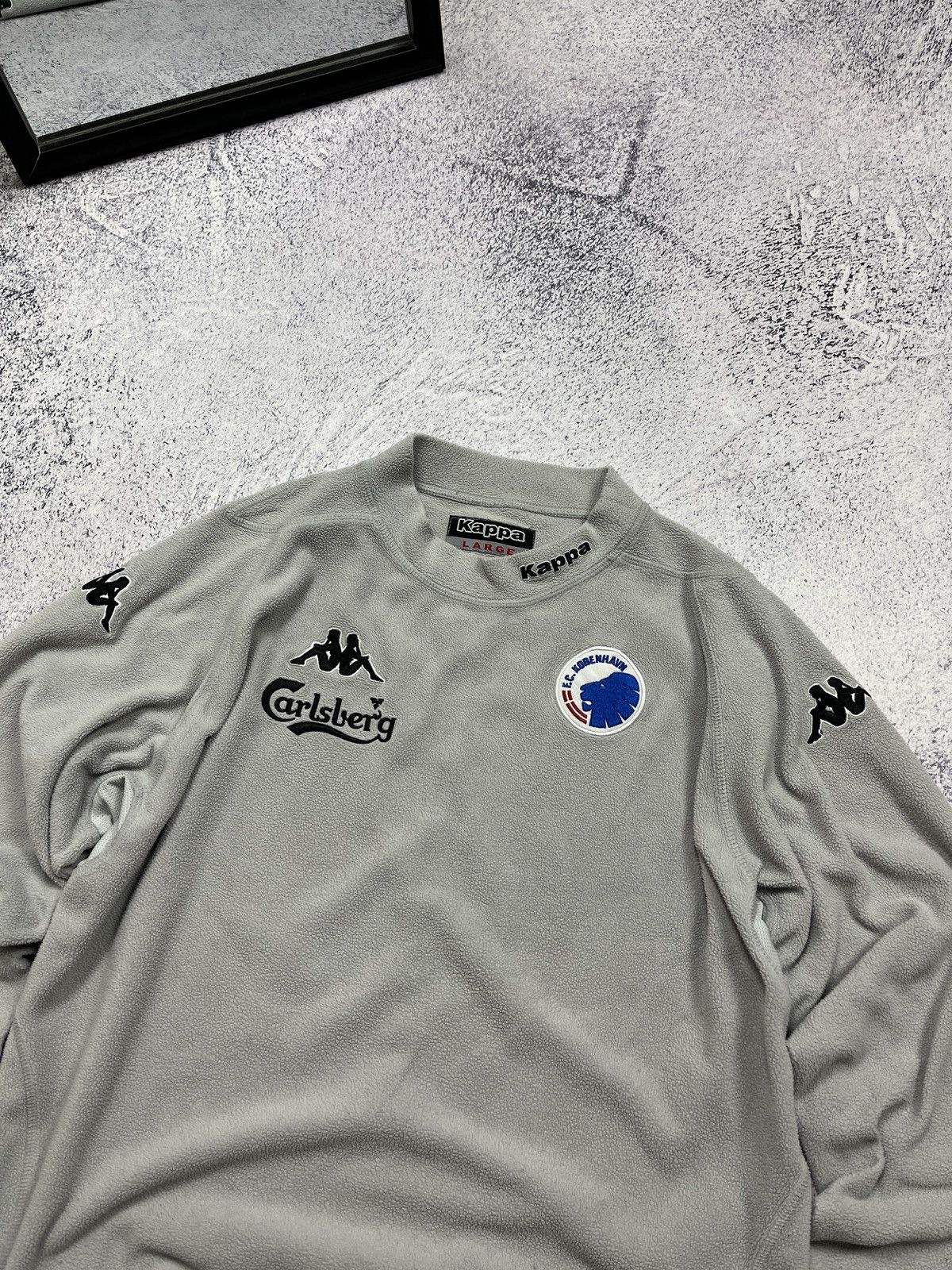 Kappa Vintage Kappa Copenhagen Soccer Fleece Sweatshirt 90’s Size US L / EU 52-54 / 3 - 4 Thumbnail