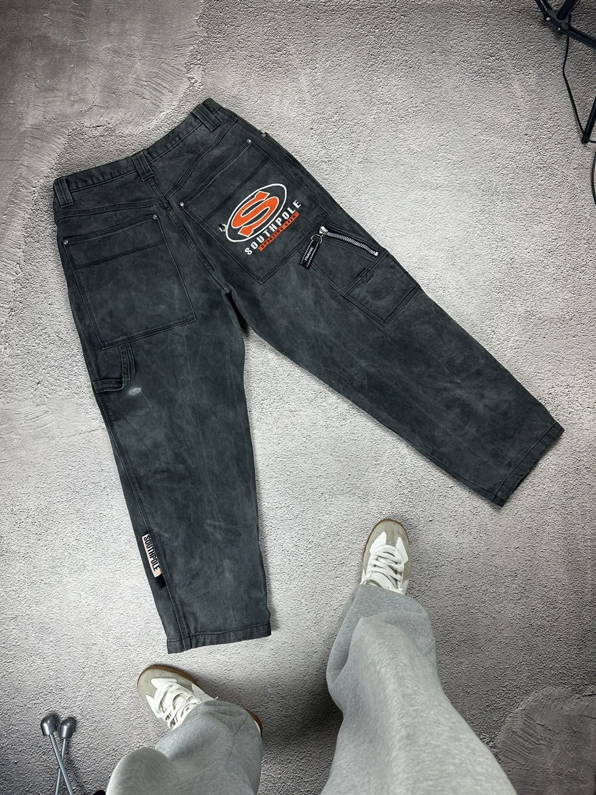Southpole Vintage Southpole Faded Baggy Jeans Custom Distressed Y2K Size US 36 / EU 52 - 3 Thumbnail
