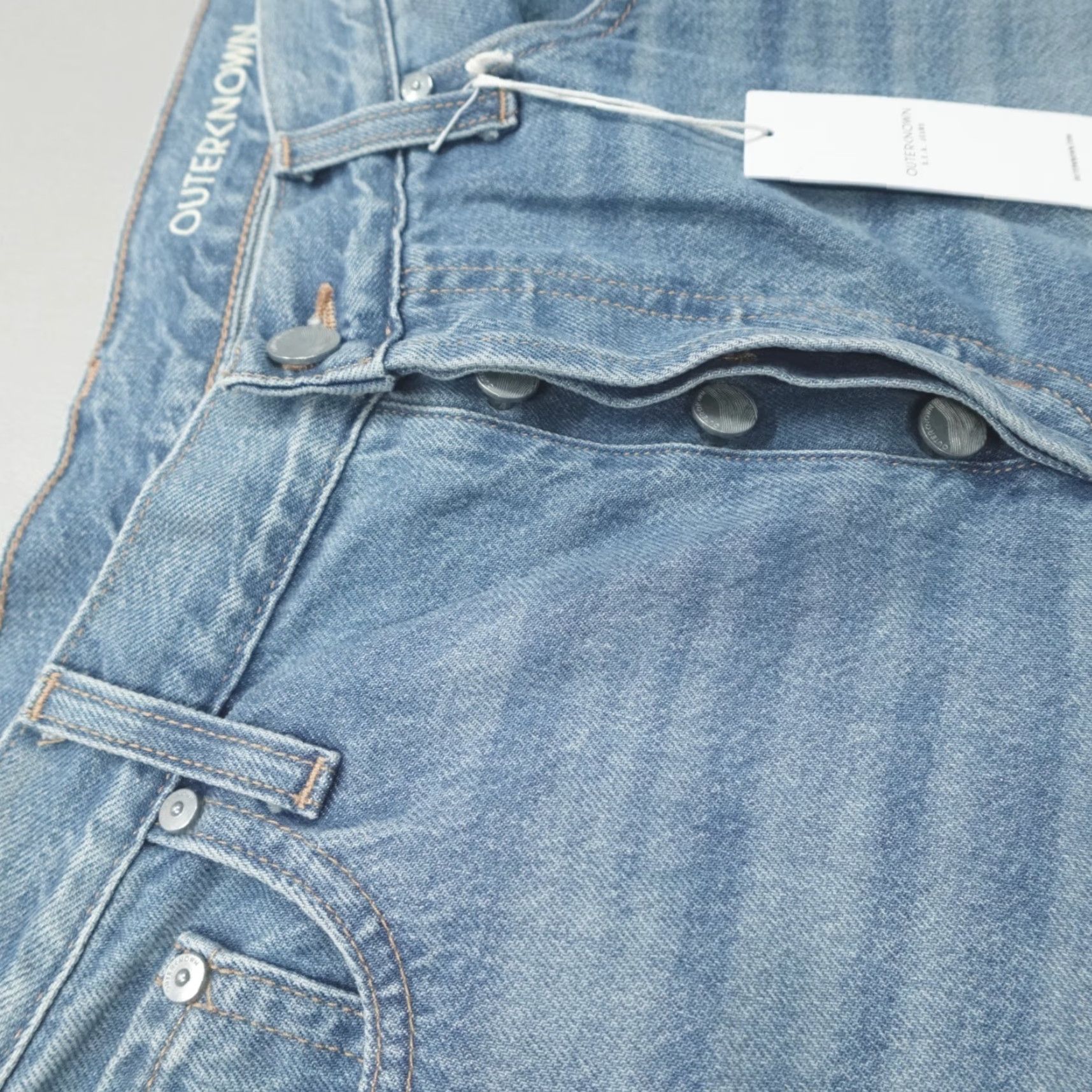 Outerknown VINTAGE Outerknown S.E.A. Generation Slim Fit Jeans BPH Blue Women's Size 29 - 32Wx29L Size 29" - 5 Thumbnail