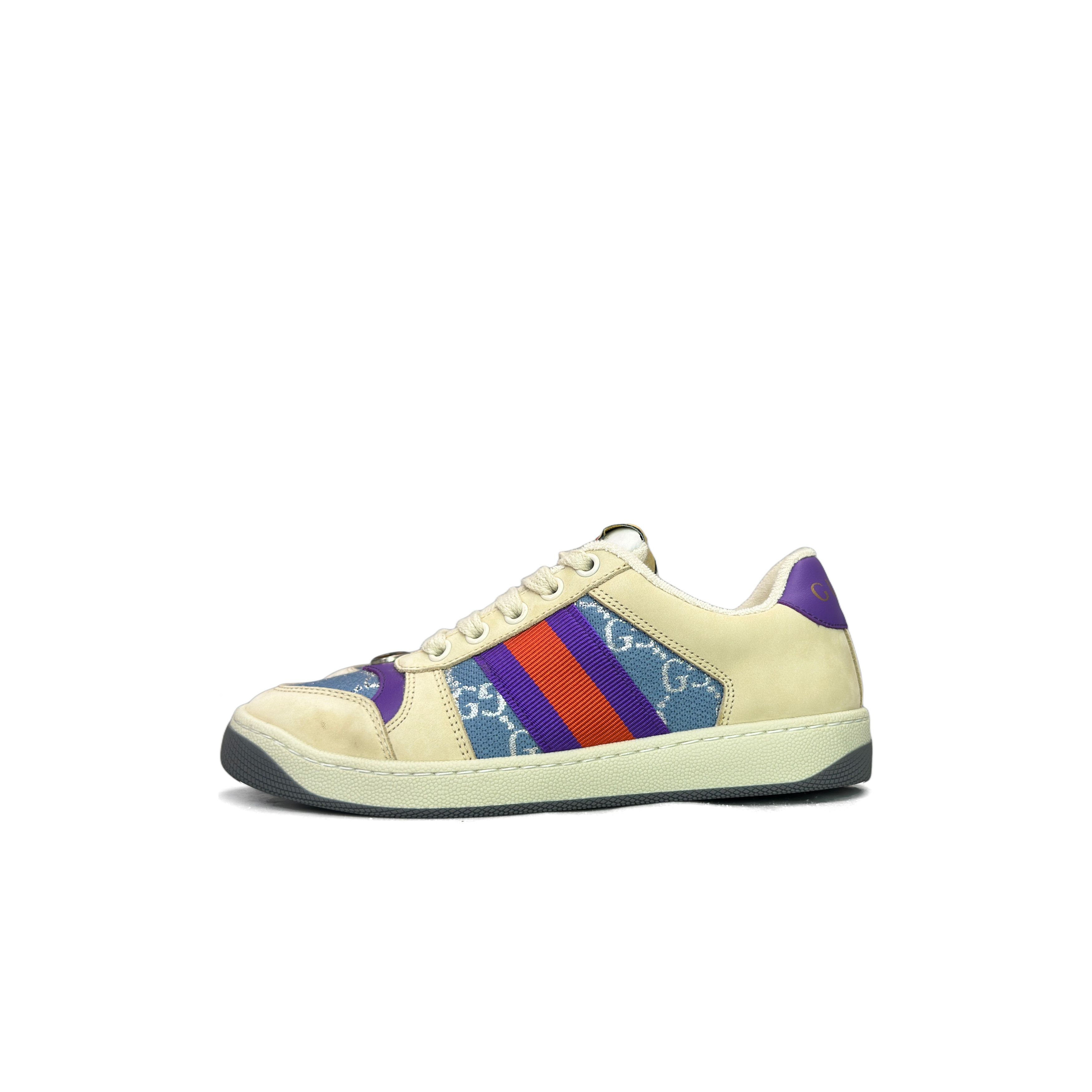 Gucci Gucci Screener Low-Top Sneakers Size 34 Size US 4 / IT 34 - 1 Thumbnail