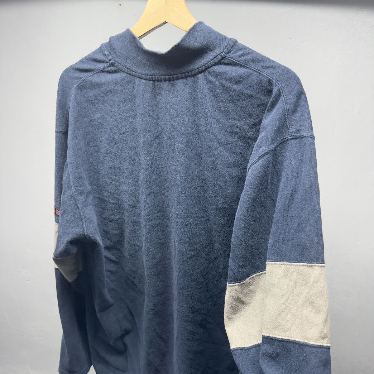 Vintage Vintage Aeropostale Quarter Zip Longsleeve ERD Grunge Faded Size US L / EU 52-54 / 3 - 6 Thumbnail
