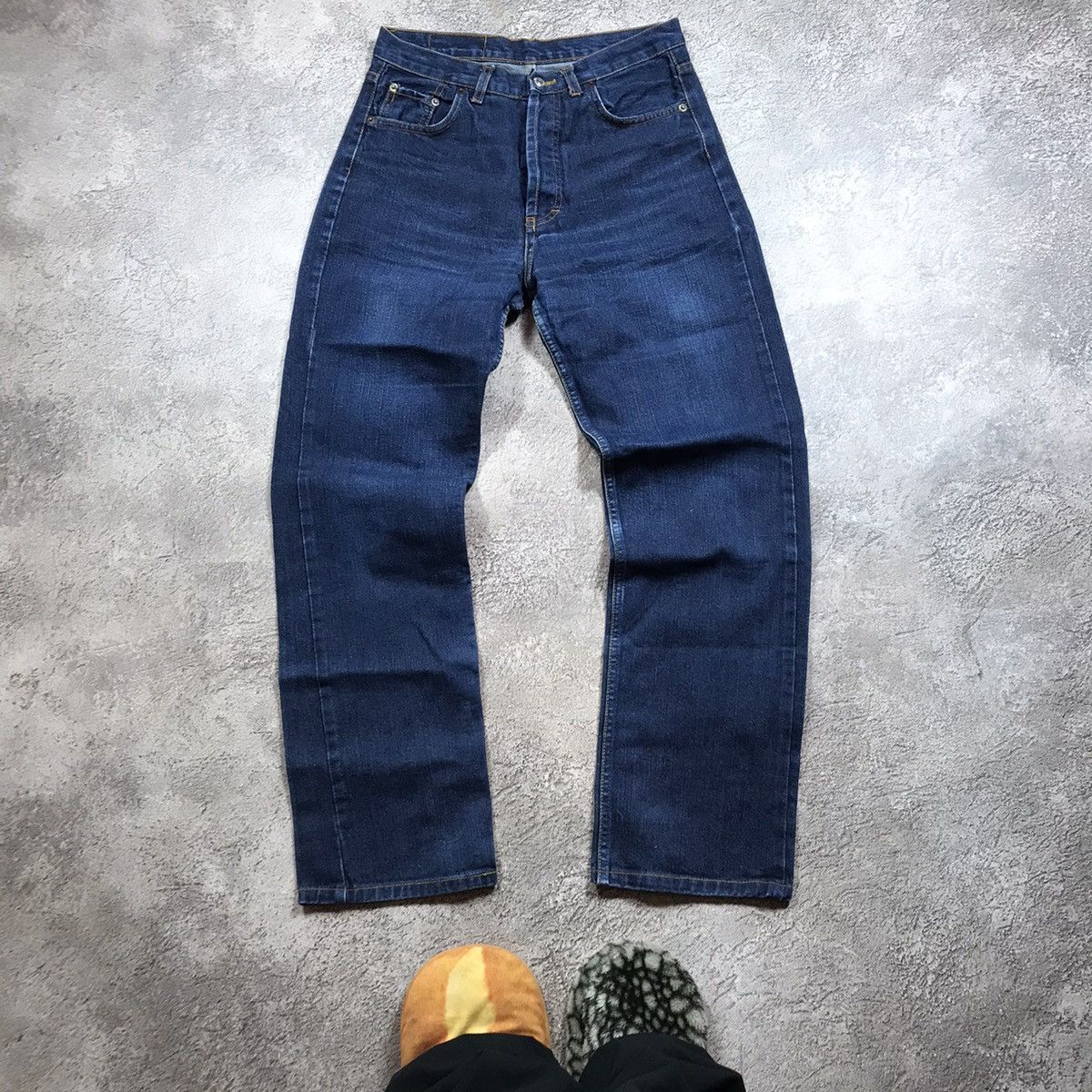 Vintage Vintage 90s Levis Baggy Wide Leg Jeans Grunge Skate Logo 30 Size US 30 / EU 46 - 2 Thumbnail