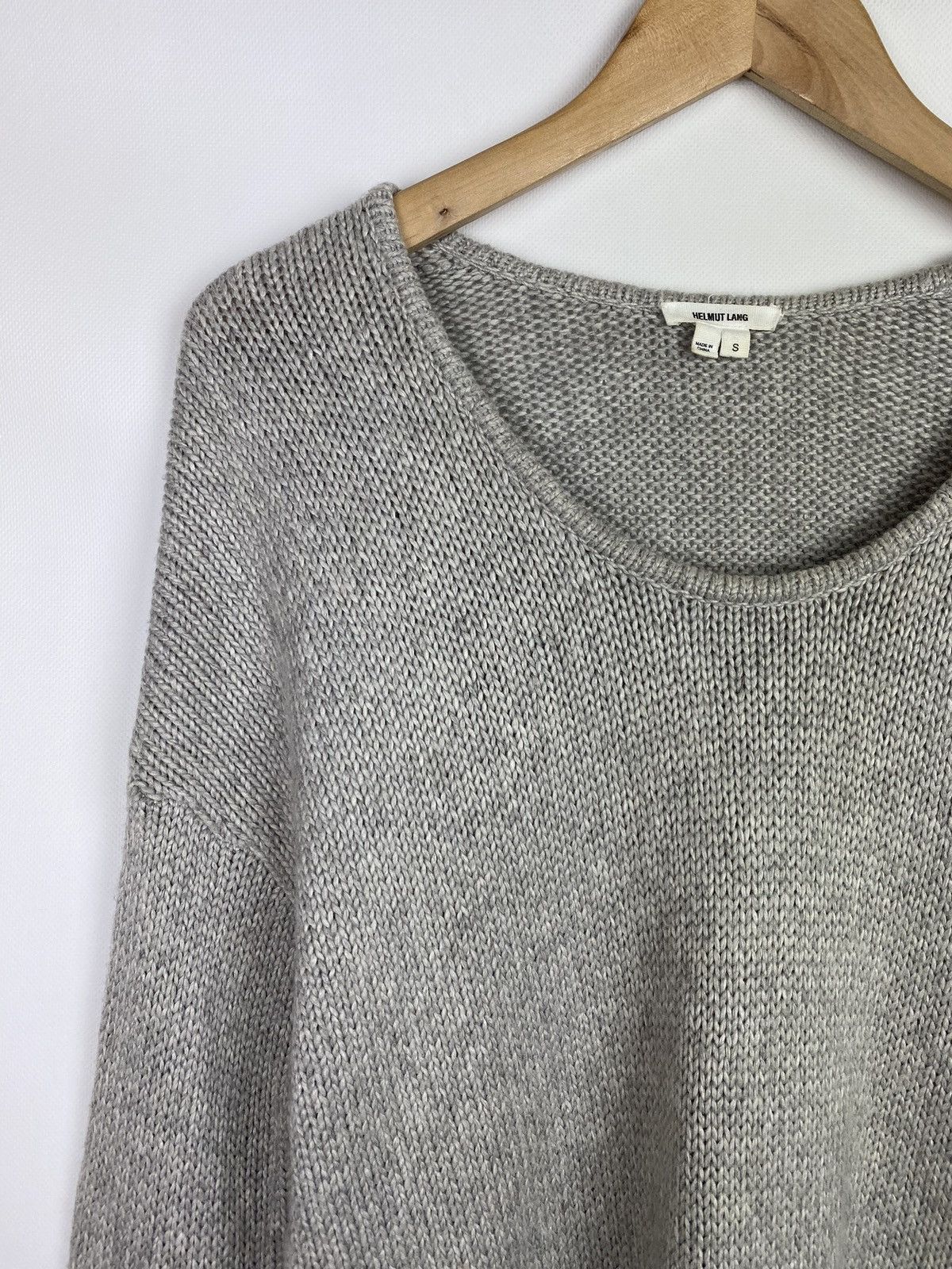 Helmut Lang Helmut Lang ladies avant-garde assymetrical sweater pullover Size S / US 4 / IT 40 - 4 Thumbnail