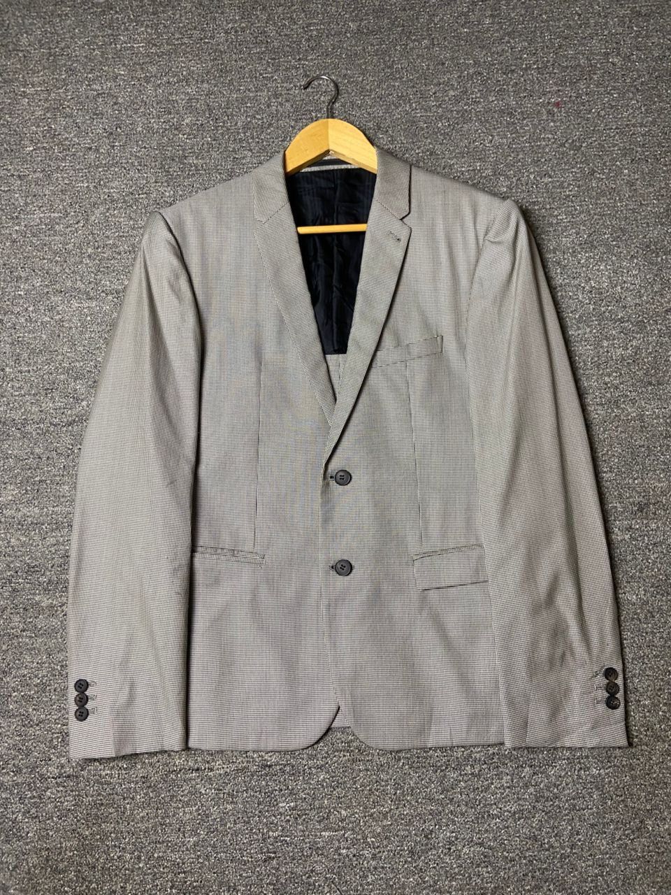 Japanese Brand Black Barret by Neil Barret Single Breasted Blazer (179) Size US XXS / EU 40 - 1 Thumbnail