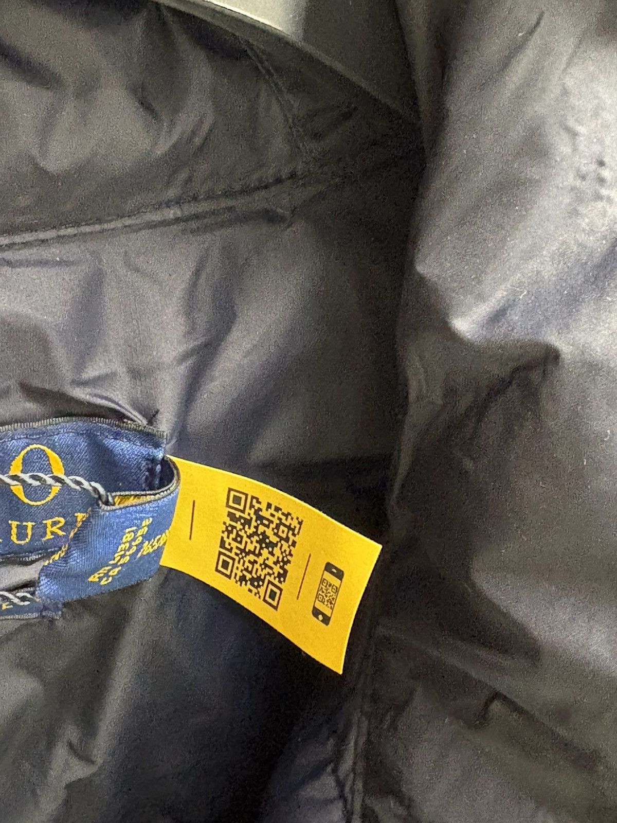 Polo Ralph Lauren Navy Lightweight Down Jacket Ralph Lauren Men’s XS – New Size US XS / EU 42 / 0 - 7 Thumbnail