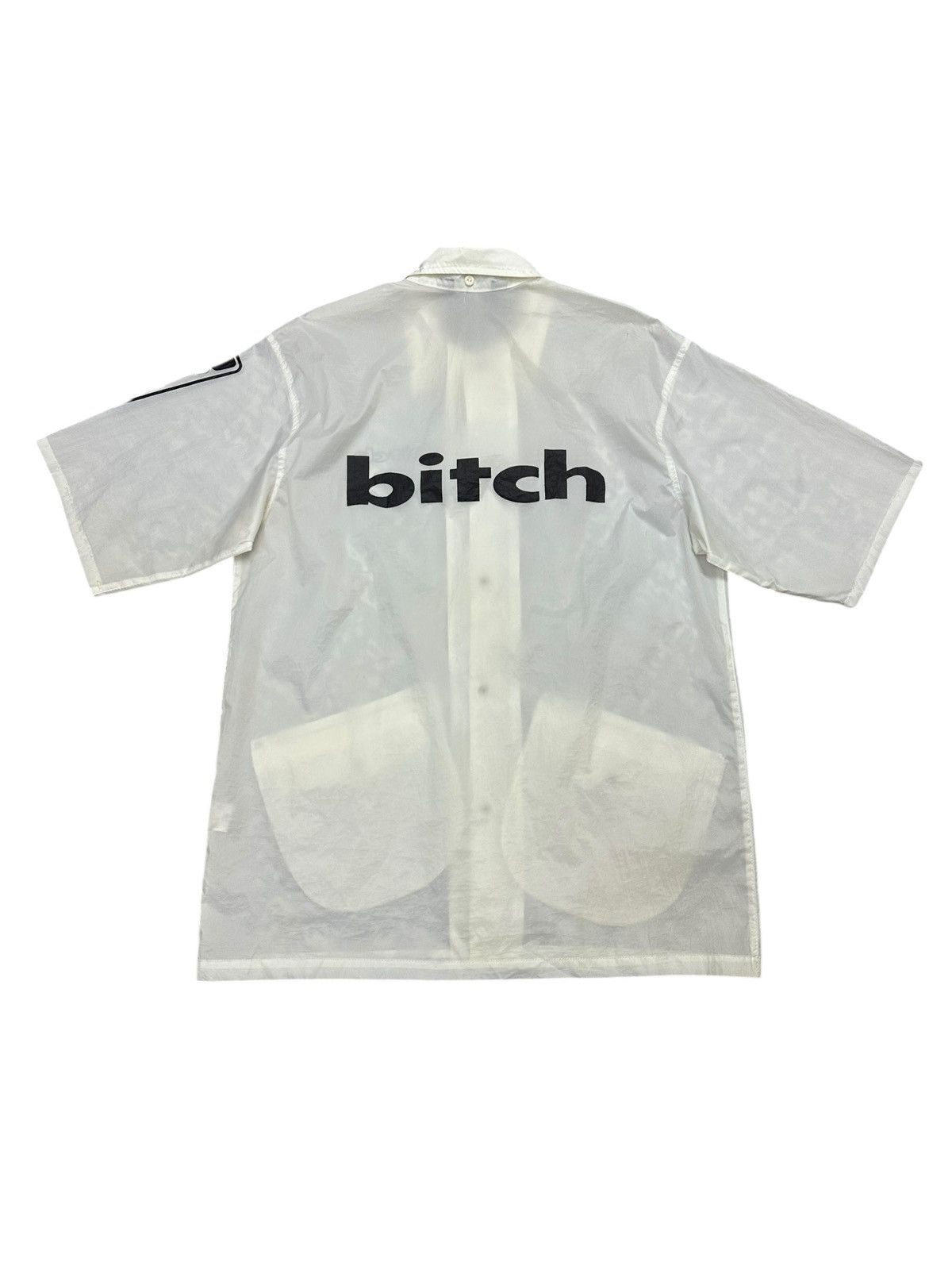 Vintage Vintage 90s Bitch Skateboard Short Sleeve Windbreaker Size US M / EU 48-50 / 2 - 4 Thumbnail