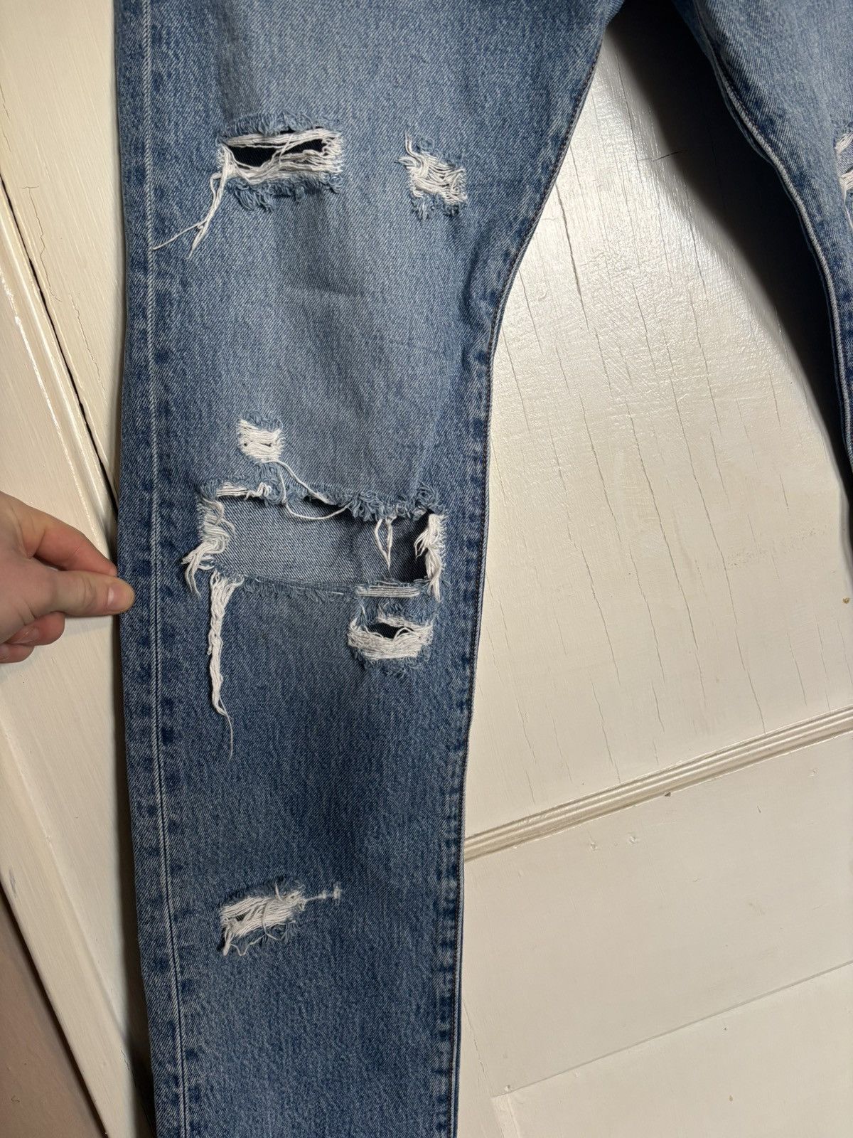 Levi's Made & Crafted Levi’s premium distressed jeans Size US 32 / EU 48 - 3 Thumbnail