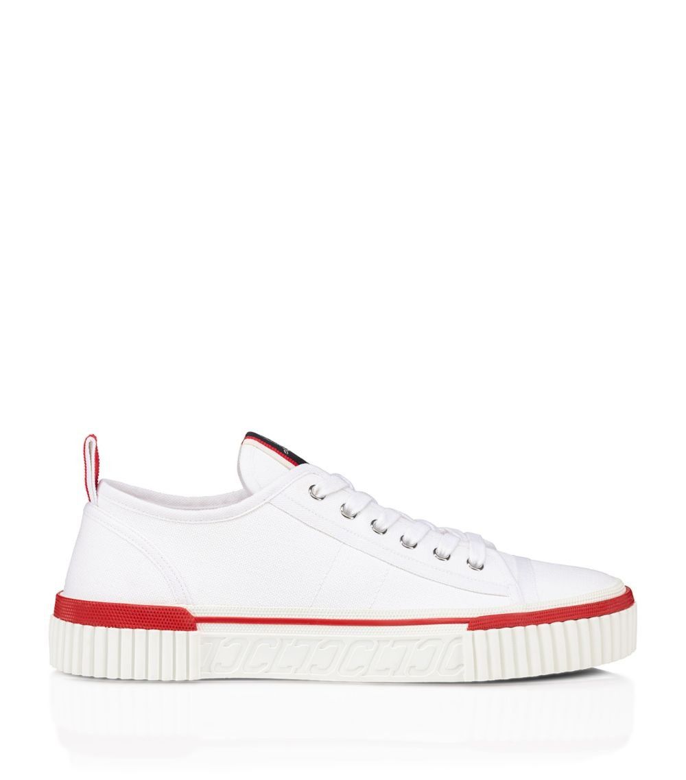 Christian Louboutin o1s1wg110625 Sneakers in White Size US 12.5 / EU 45-46 - 1 Thumbnail