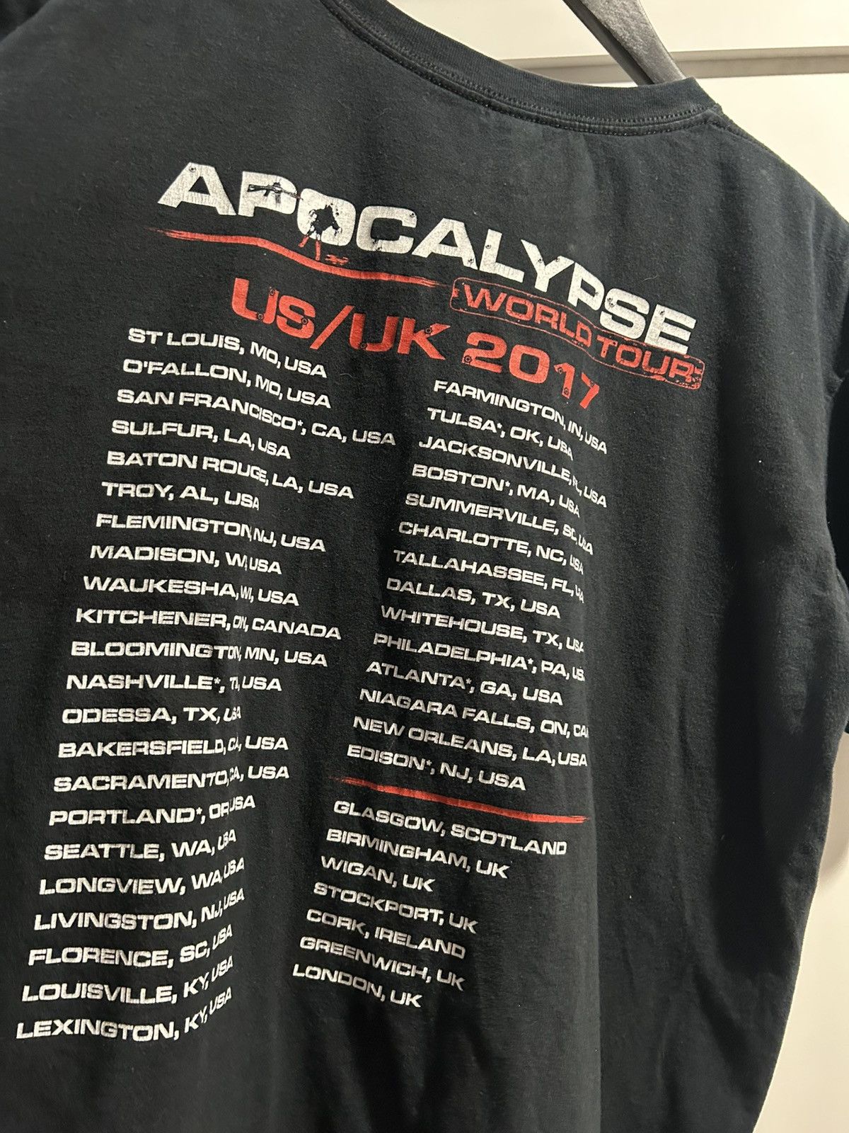 Anvil 2017 Apocalypse Band Tee Size US XL / EU 56 / 4 - 5 Thumbnail